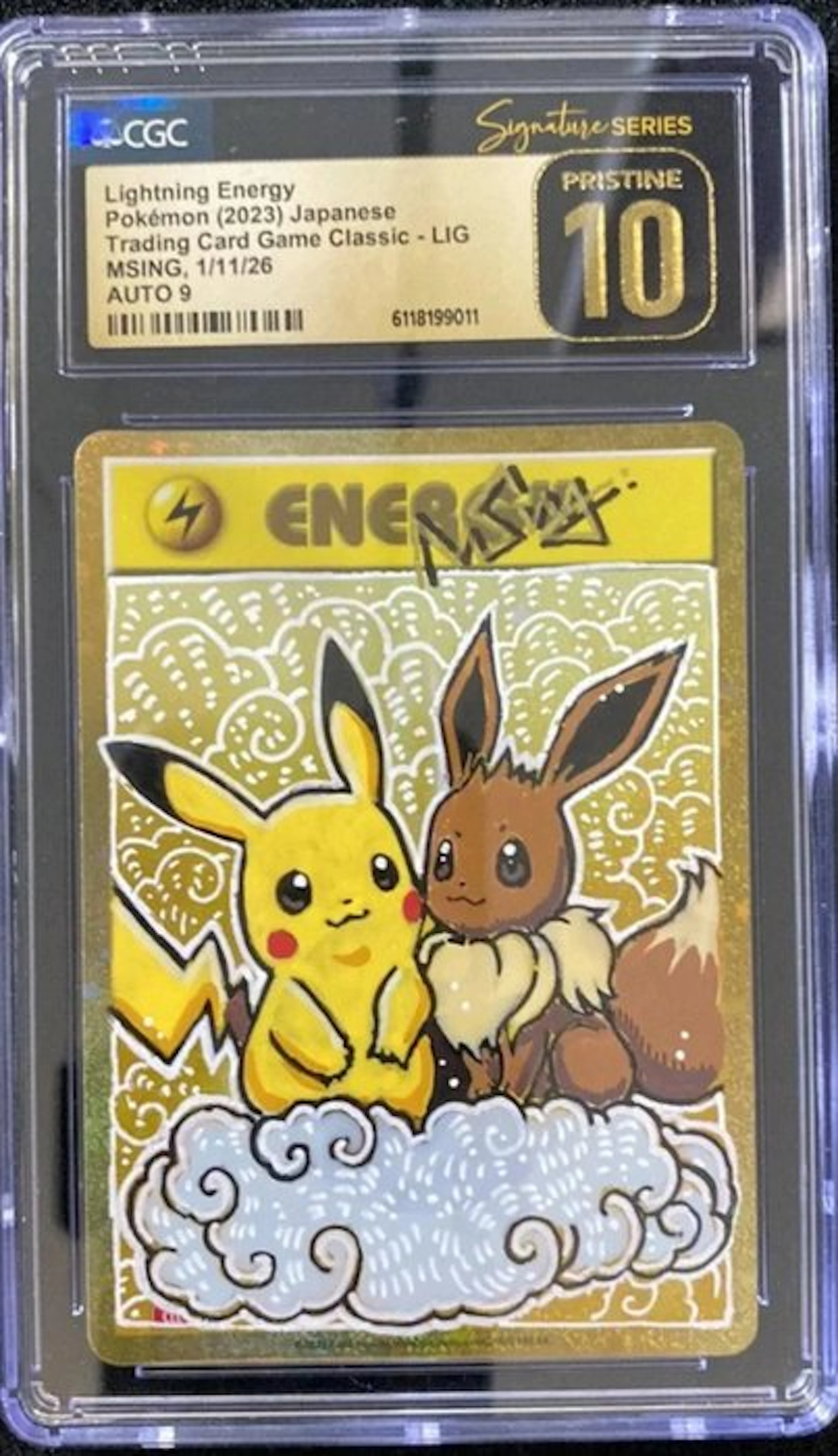 Pokémon - 1 Graded card - Eevee