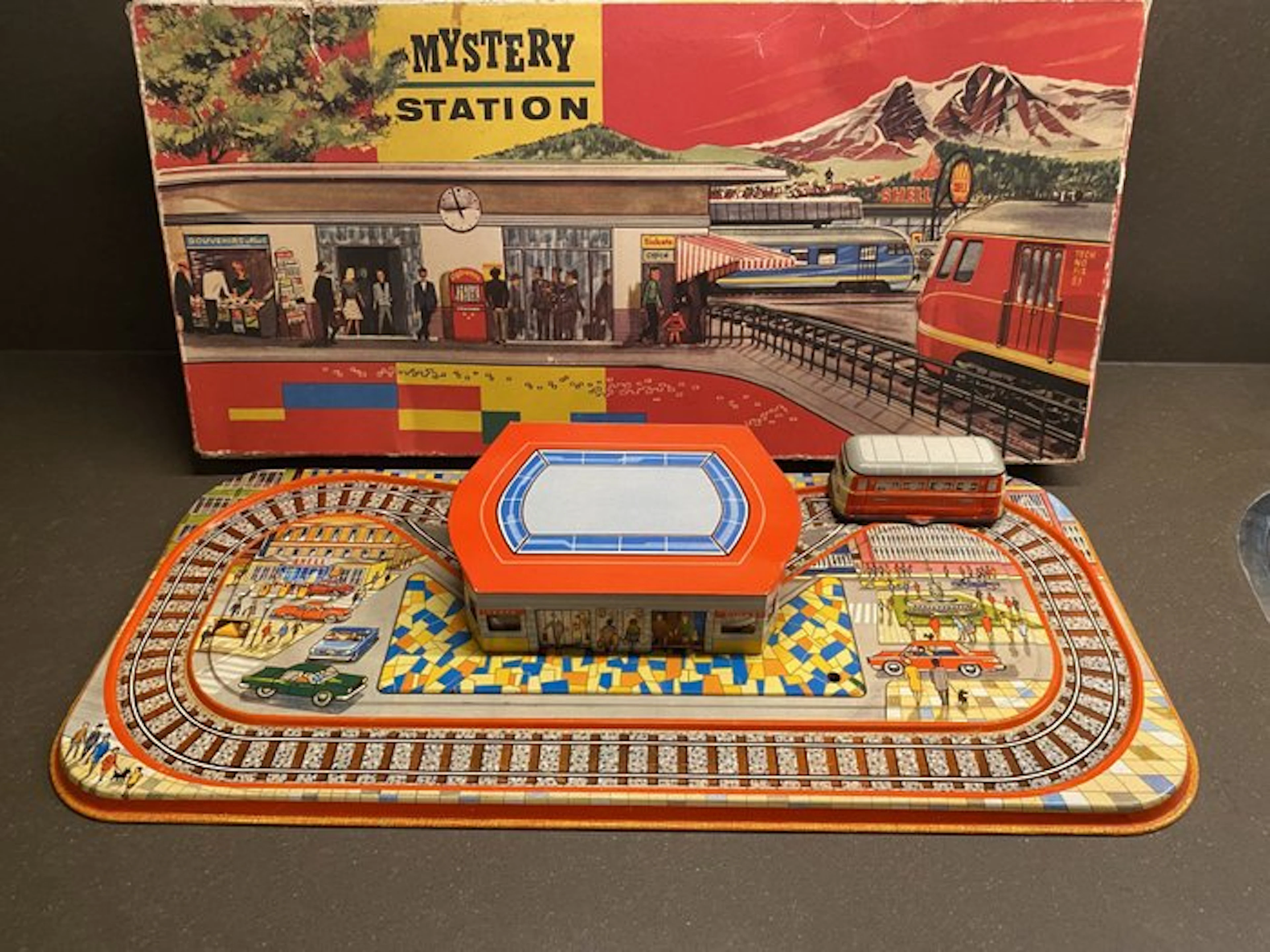 Technofix - Tin toy - Technofix Mystery Station - 1960-1970 - Germany