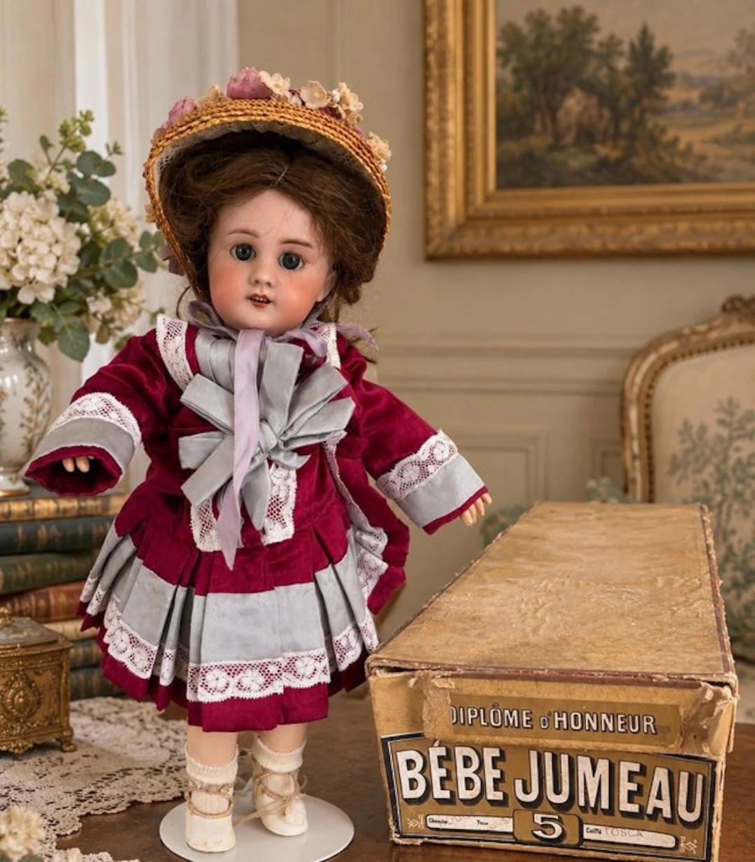Jumeau - Doll Demoiselle jumeau tête et corps - 1850-1900 - France