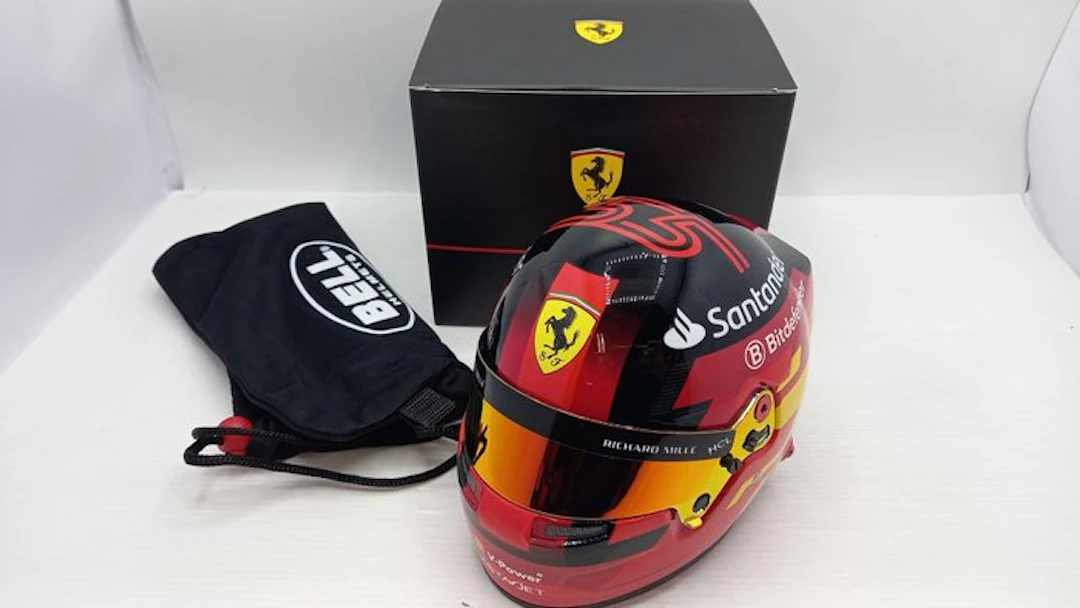 Bell Helmets 1:2 - Model car - Replica casco Carlos Sainz...