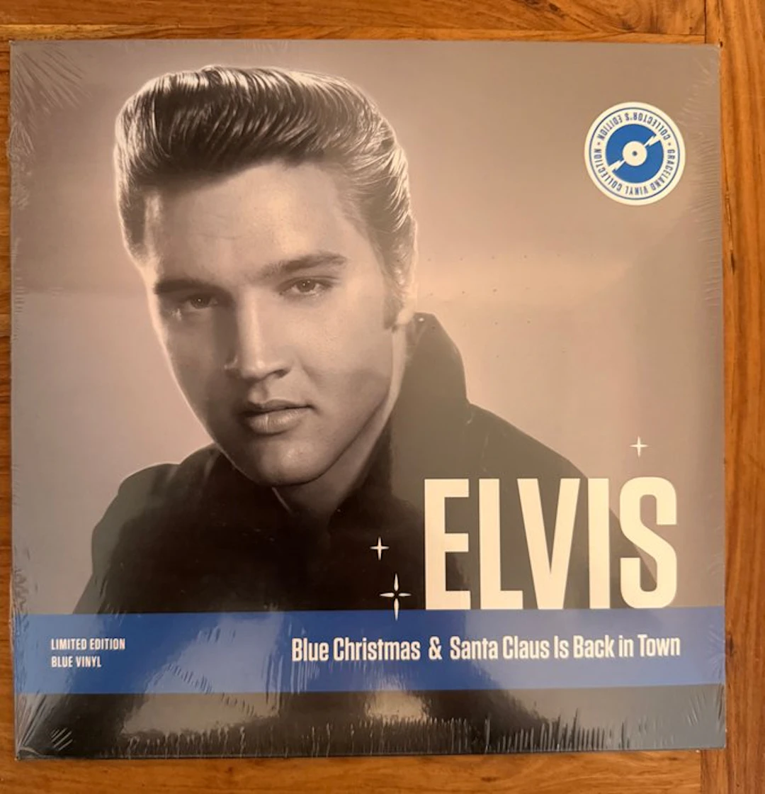 Elvis Presley - Blue Christmas & Santa Claus Is Back in Town - LP - 2025