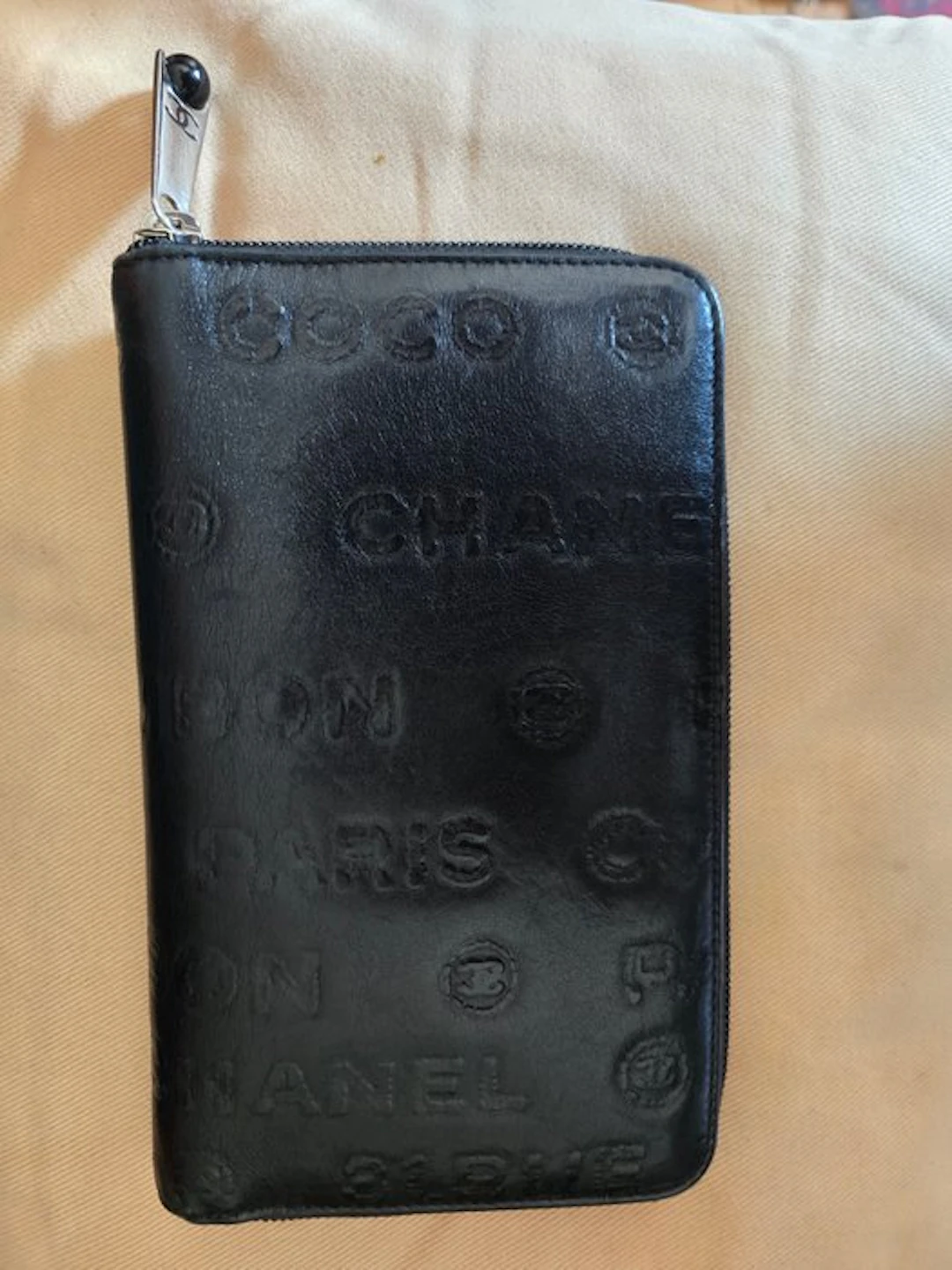 Chanel - Portafoglio con zip 31 Rue Cambon - Long wallet