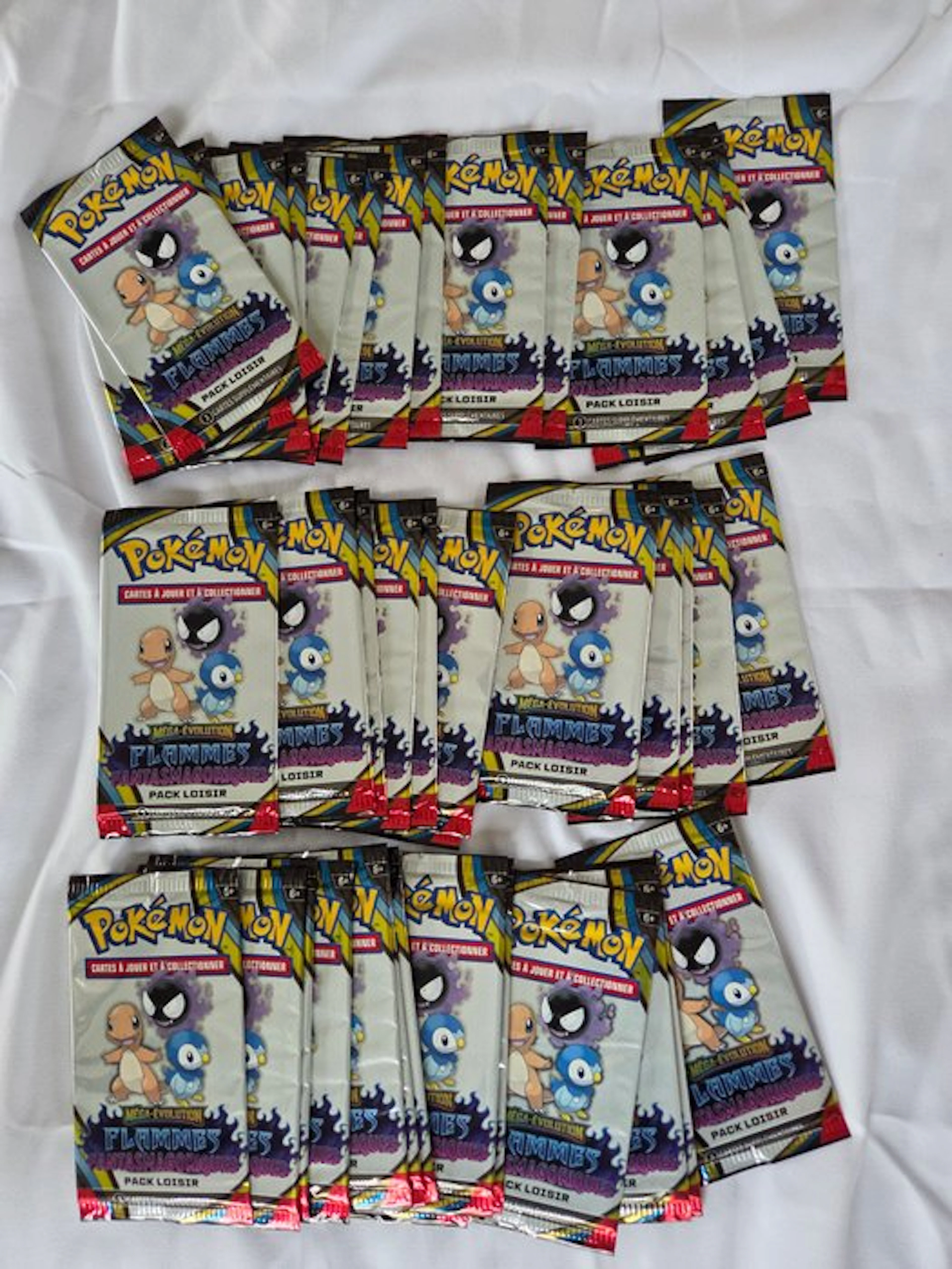 Pokémon - 40 Booster pack - Lot of 40 Sealed Fun Packs –...