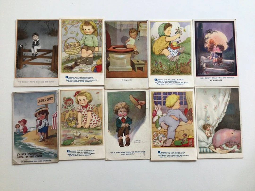 Children, Fantasy and Illustrators - Postcard (150) - 1905-1935
