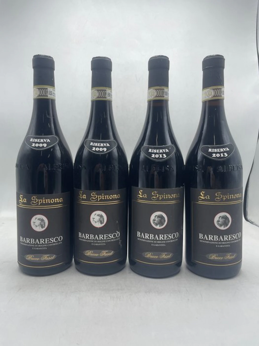 2009 x2, 2013 x2 La Spinona Bricco Faset - Barbaresco Riserva