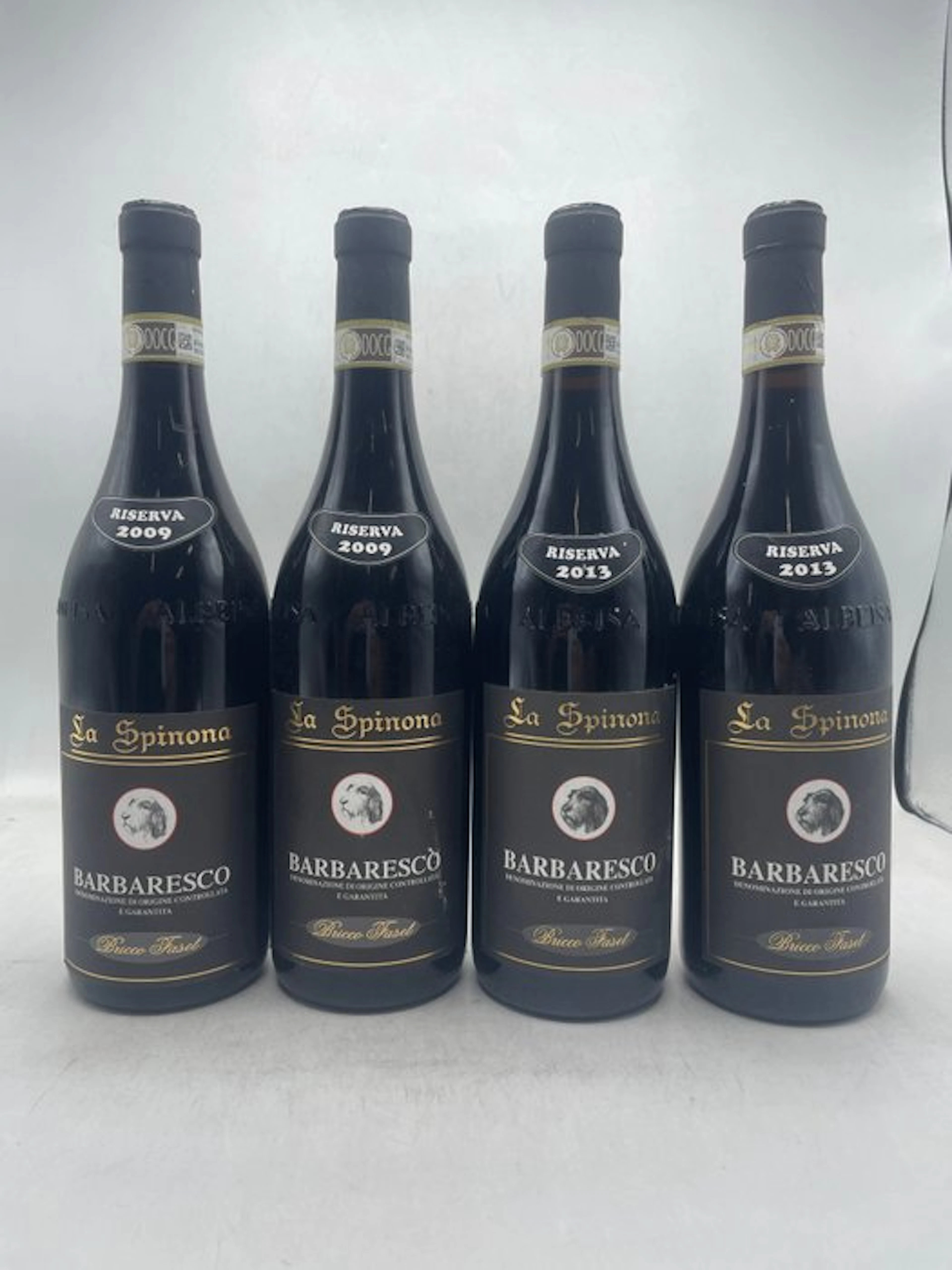 2009 x2, 2013 x2 La Spinona Bricco Faset - Barbaresco Riserva