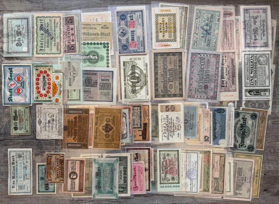 Germany. - 112 Notgeldscheine / Großnotgeld - 1920's (No reserve price)