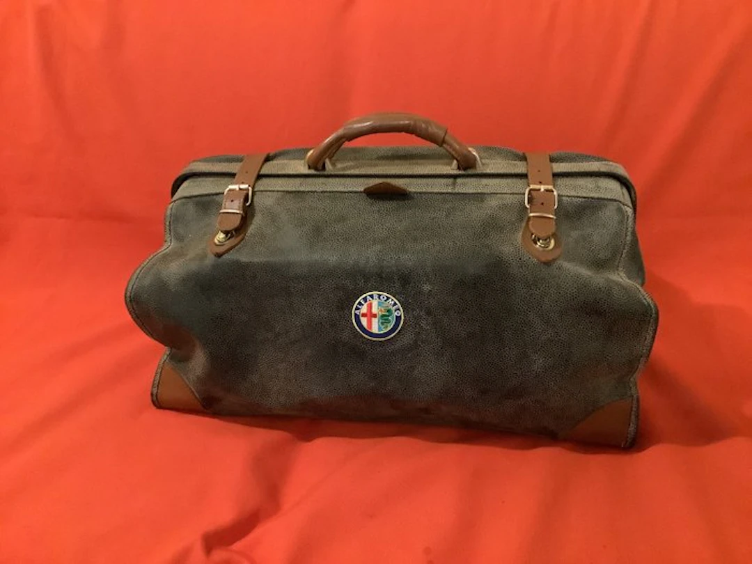 travel duffel bag - Alfa Romeo - Borsone viaggio Alfaromeo anni 60/70 - 1965