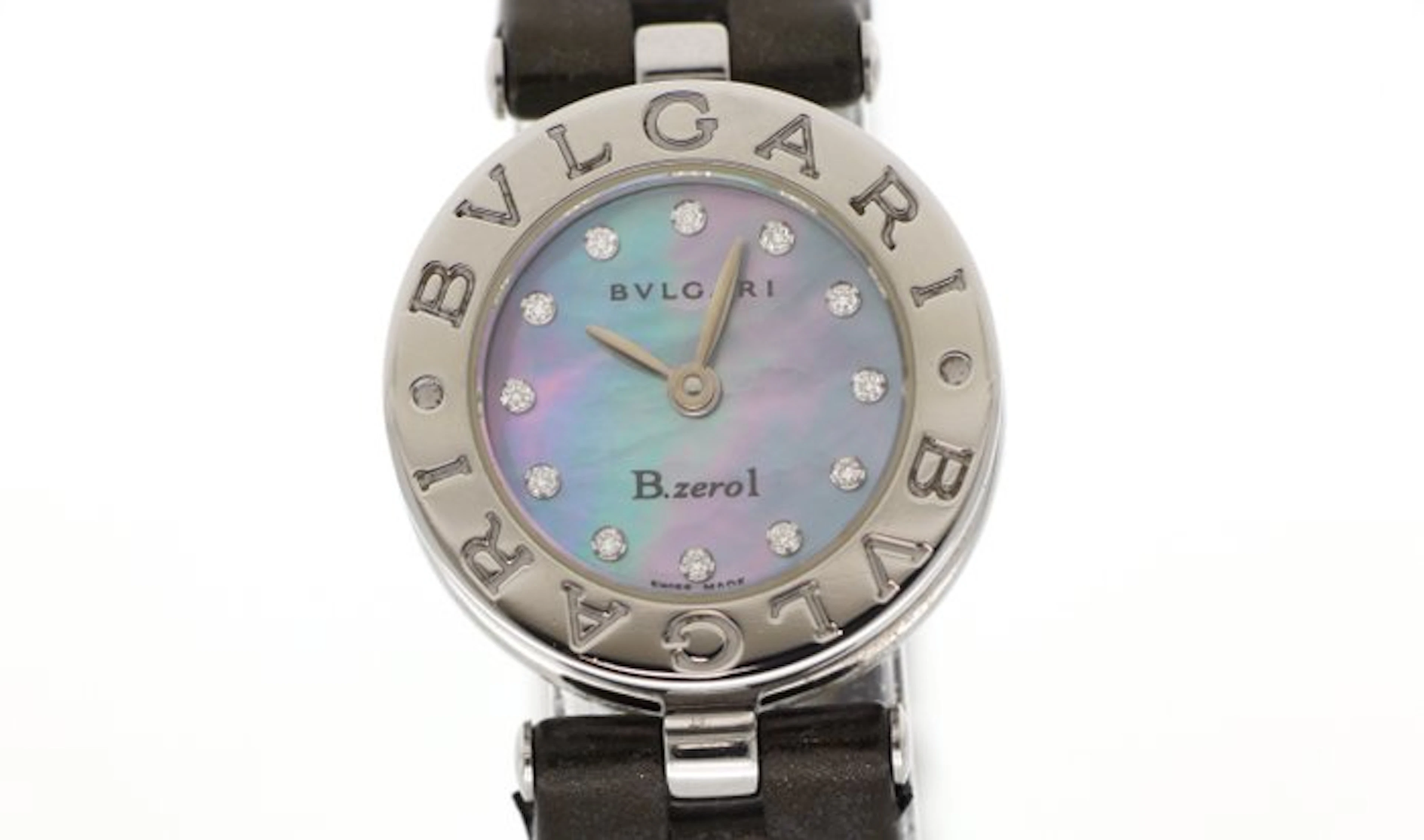 Bvlgari - B.zero1 Quartz Leather Strap Edition - No...