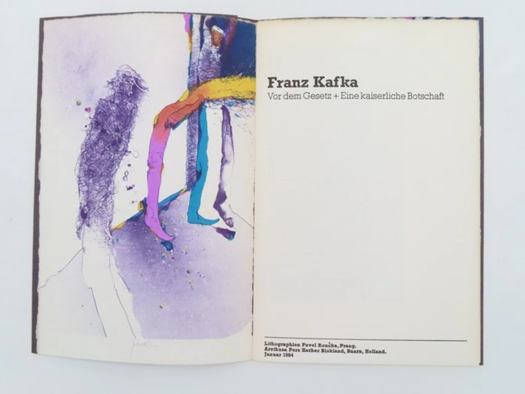 Arethusa Pers; Franz Kafka & Pavel Roučka - Vor dem...