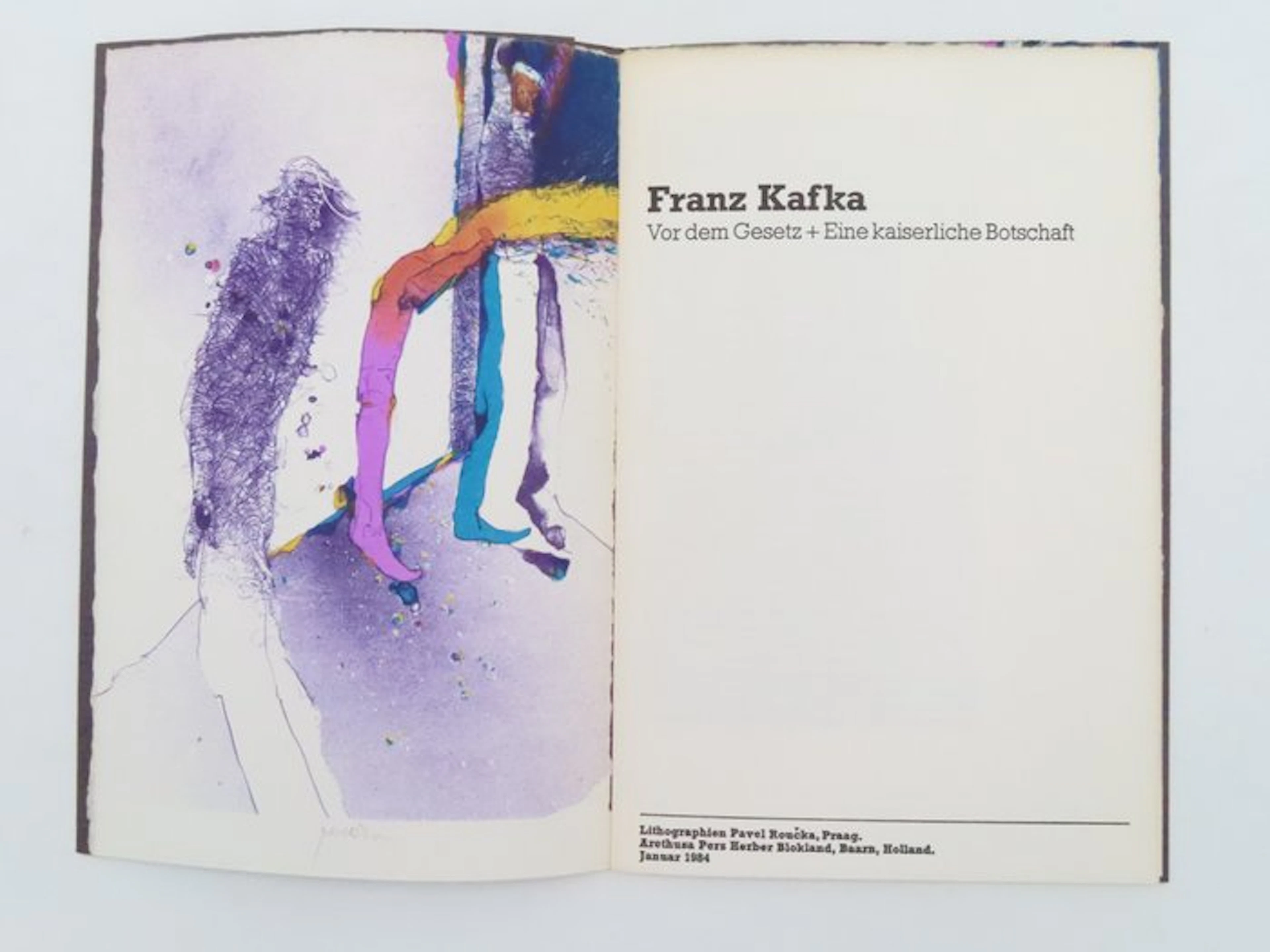 Arethusa Pers; Franz Kafka & Pavel Roučka - Vor dem...