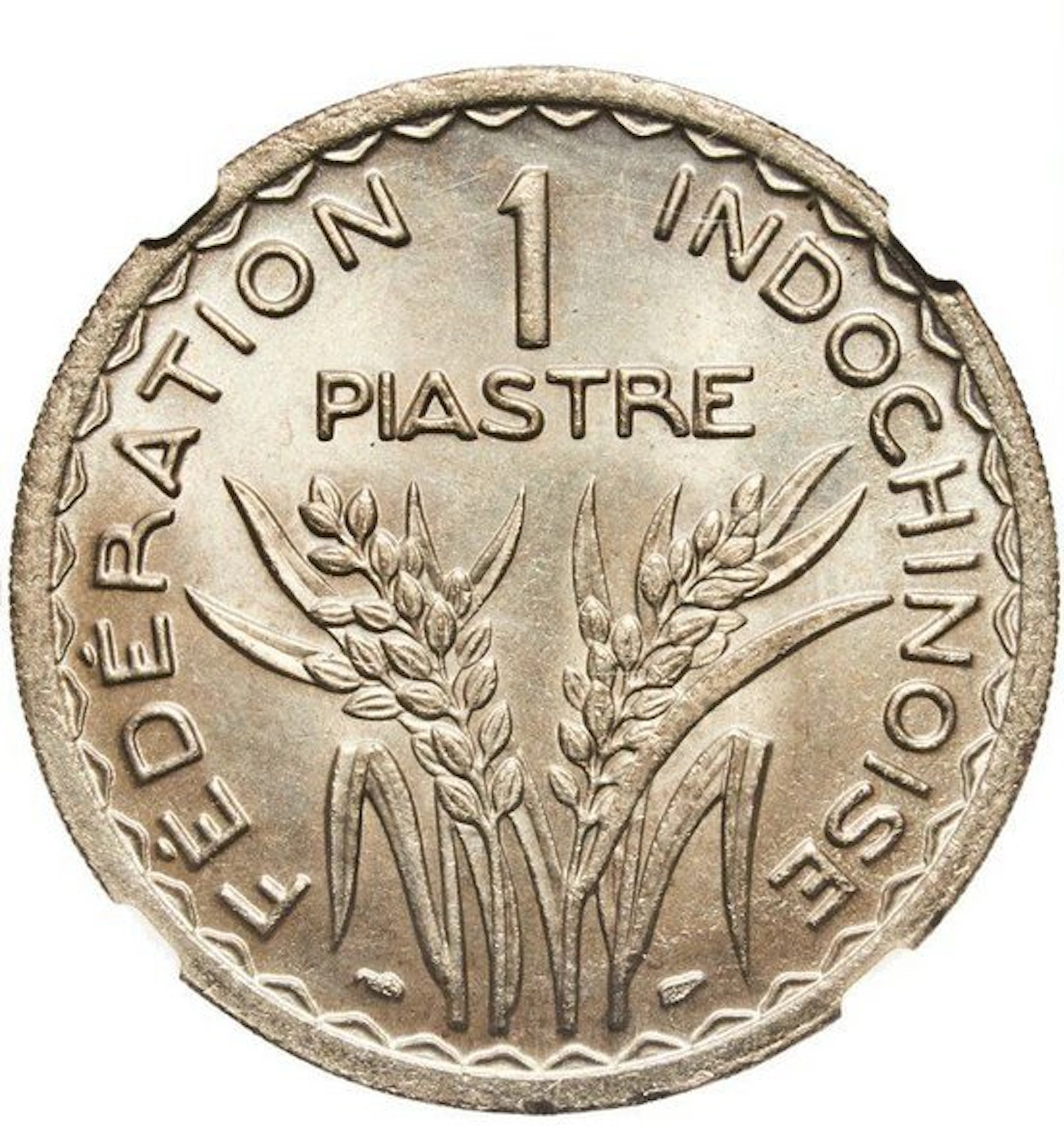 French Indochina. Piastre 1947 - NGC MS64