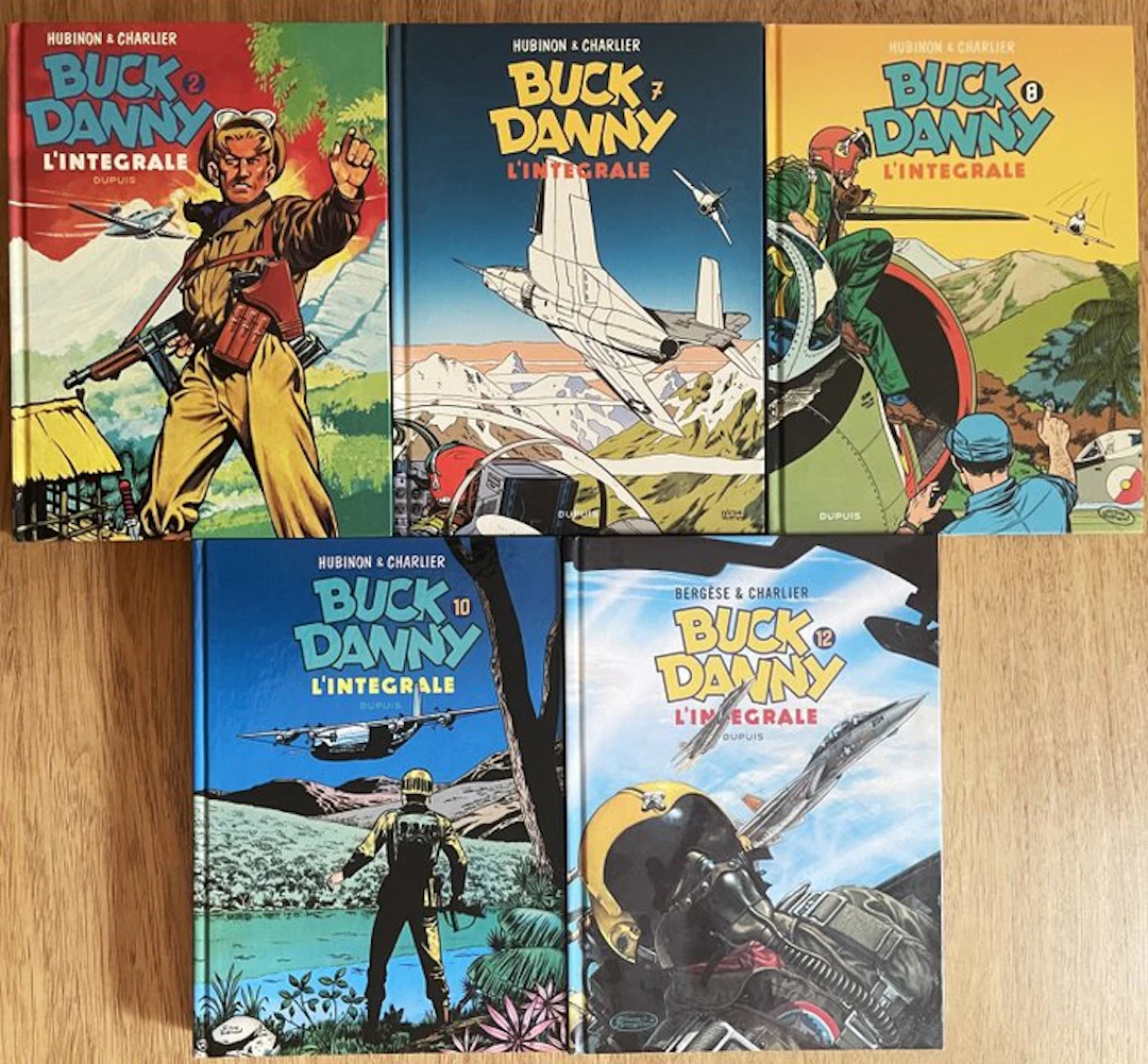 Buck Danny - 5x Intégrale - 5x C - 5 Album - First edition - 2011/2017