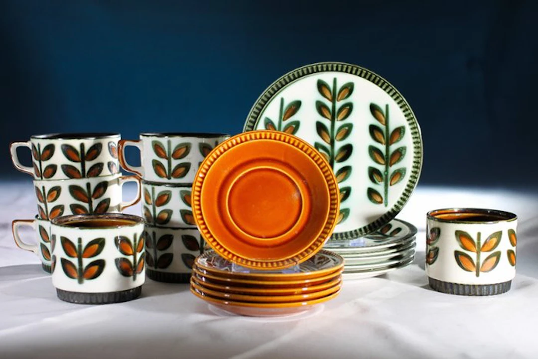 Villeroy & Boch - Coffee and tea service (20) - Earthenware - Argentuil