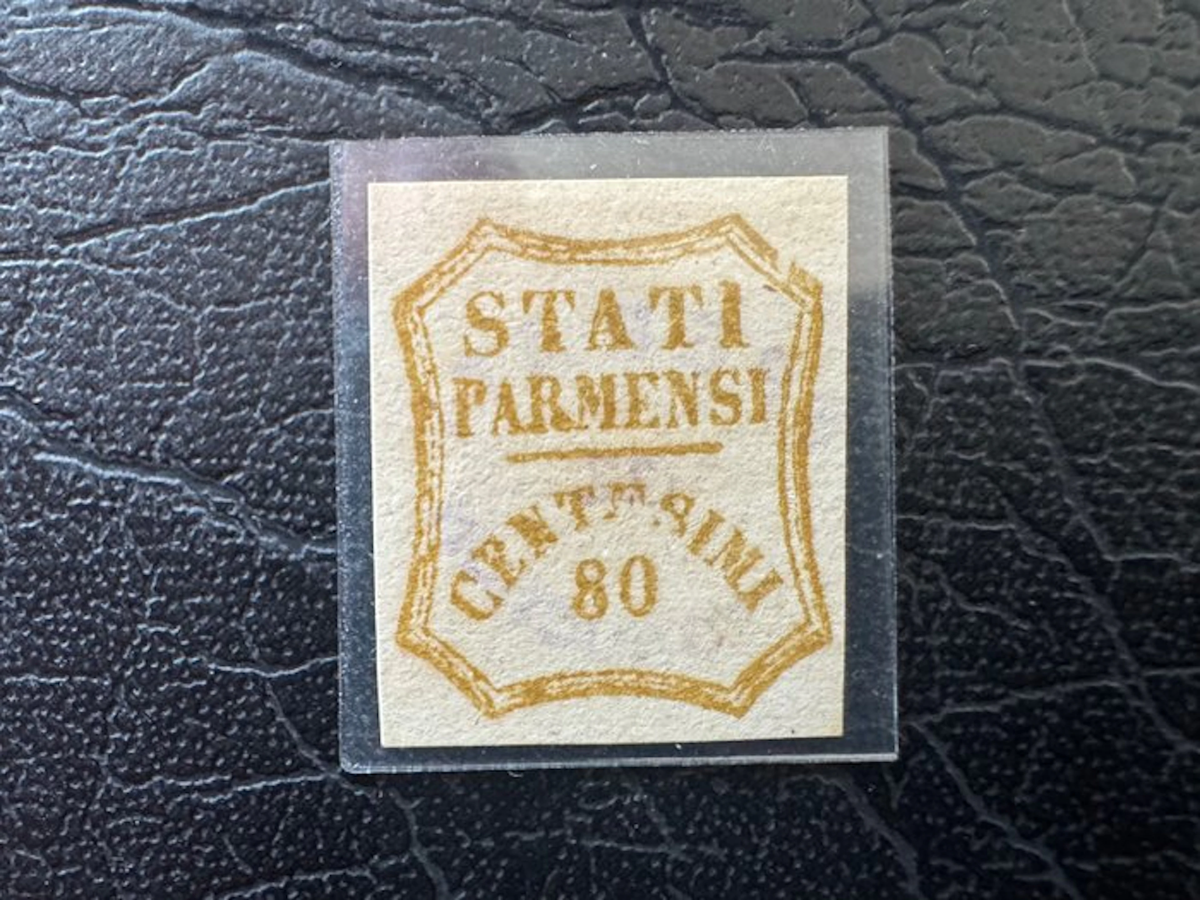 Italian Ancient States - Parma 1859 - Sperati forgery of...
