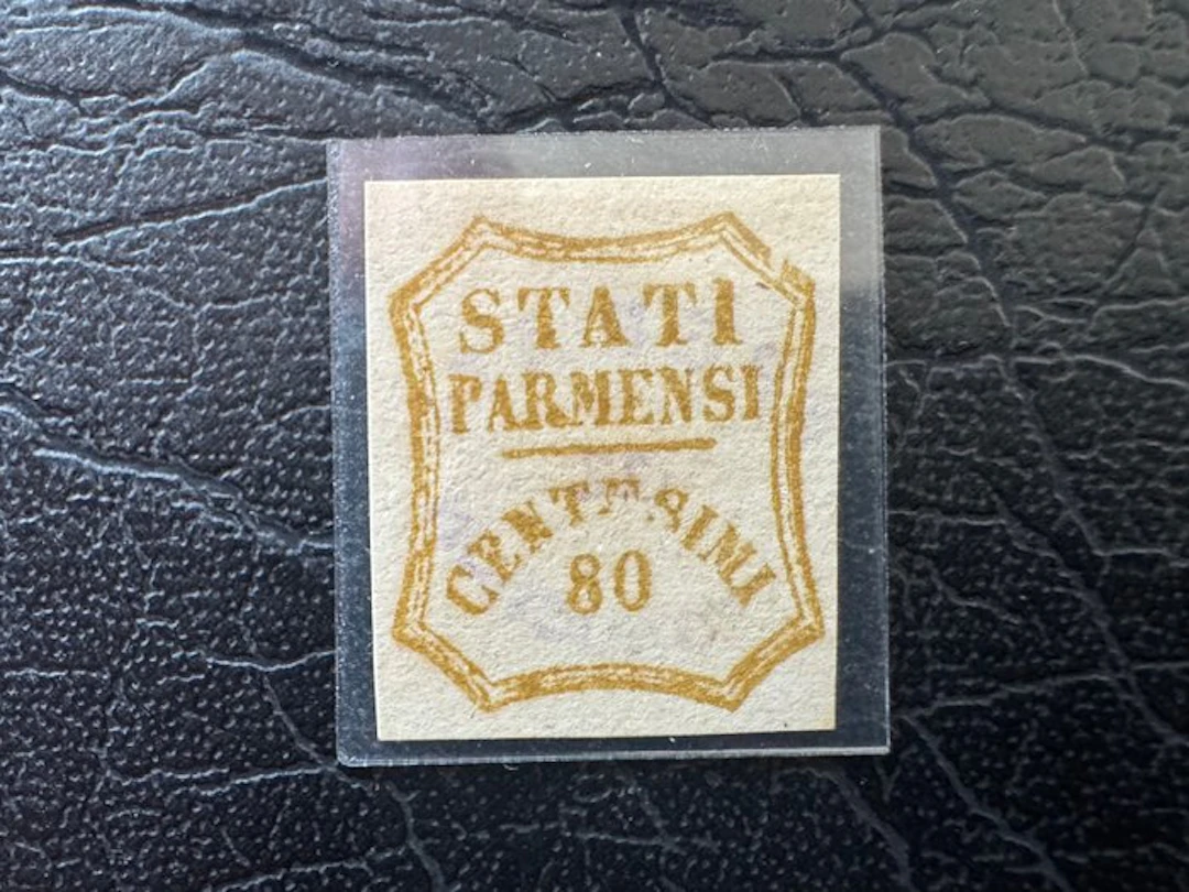 Italian Ancient States - Parma 1859 - Sperati forgery of...