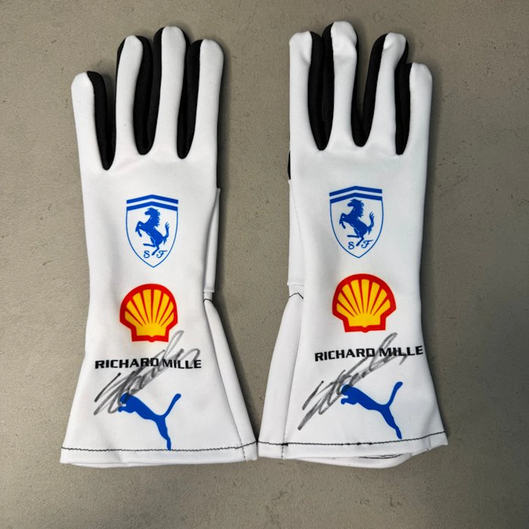 Ferrari - Formula 1 - Charles Leclerc - 2025 - Monaco GP 2025 - Replica gloves