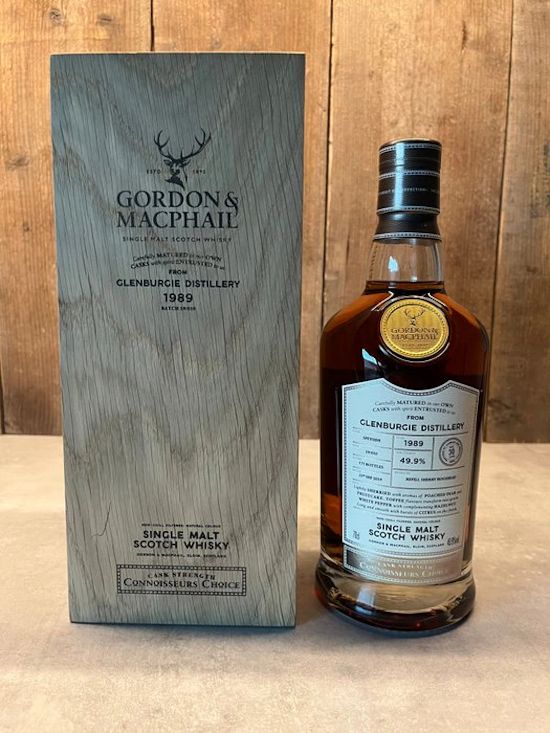 Glenburgie 1989 30 years old Connoisseurs Choice - Gordon & MacPhail - b