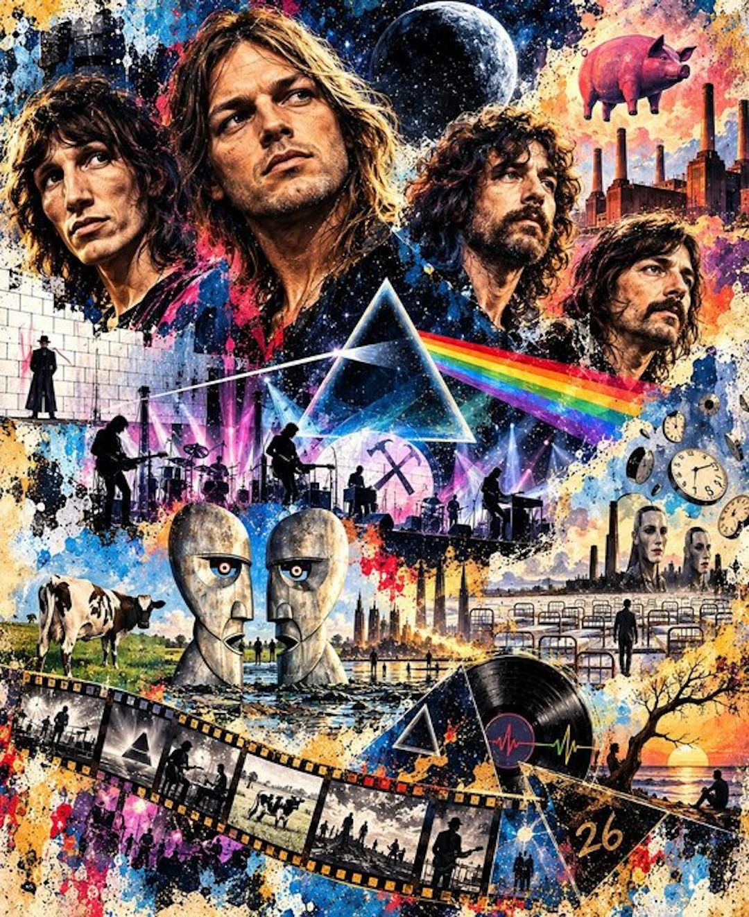 Pink Floyd - 2026 - Fine Art High-Quality Giclée...