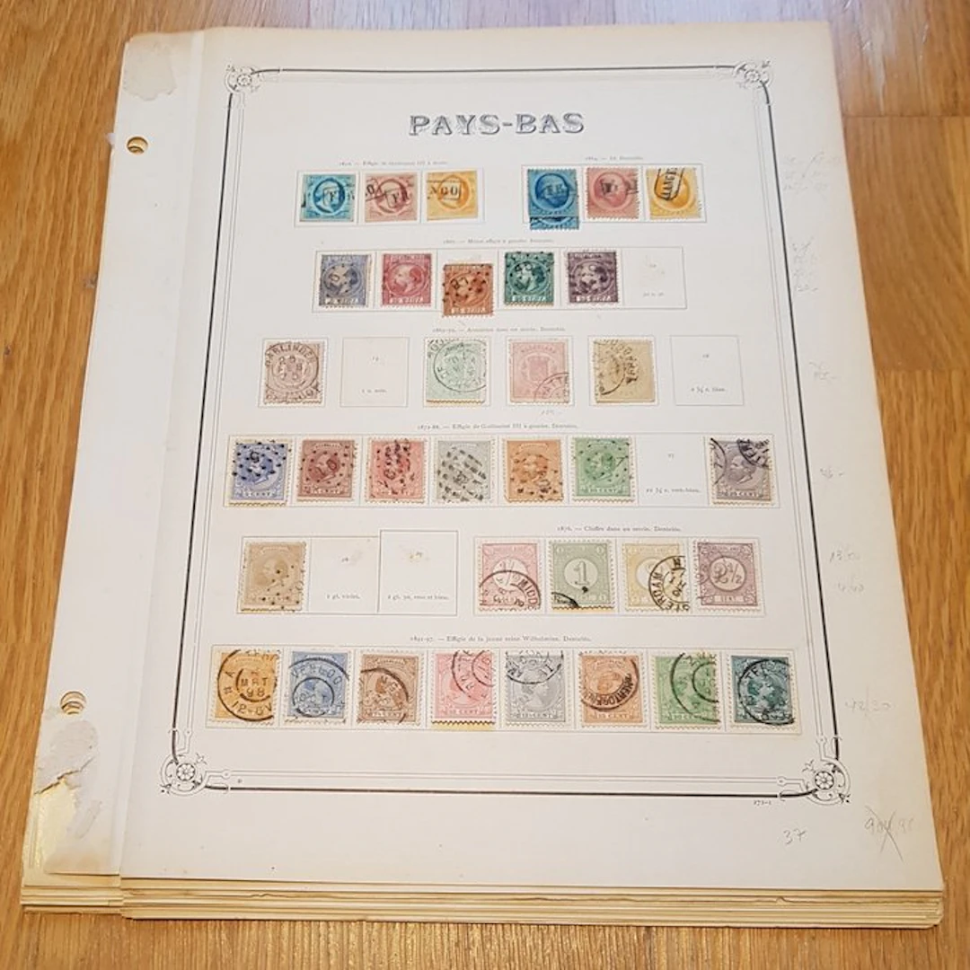 Netherlands 1852/1986 - Antique collection with interesting values