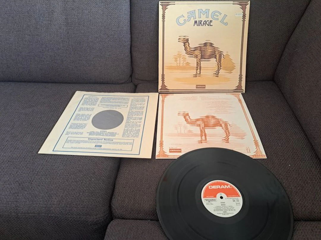Camel - Mirage - Vinyl record - 1st Stereo pressing - 1974
