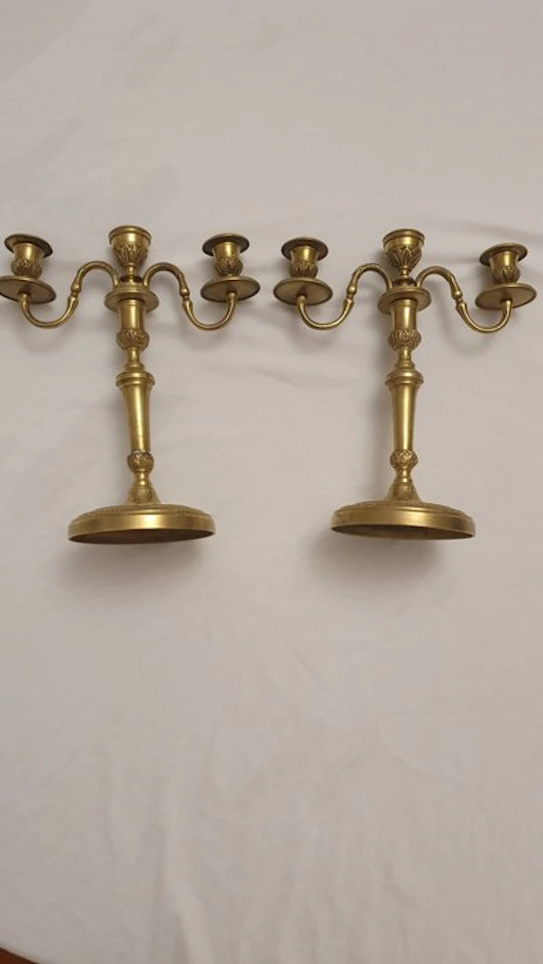 Candlestick - Gilt bronze