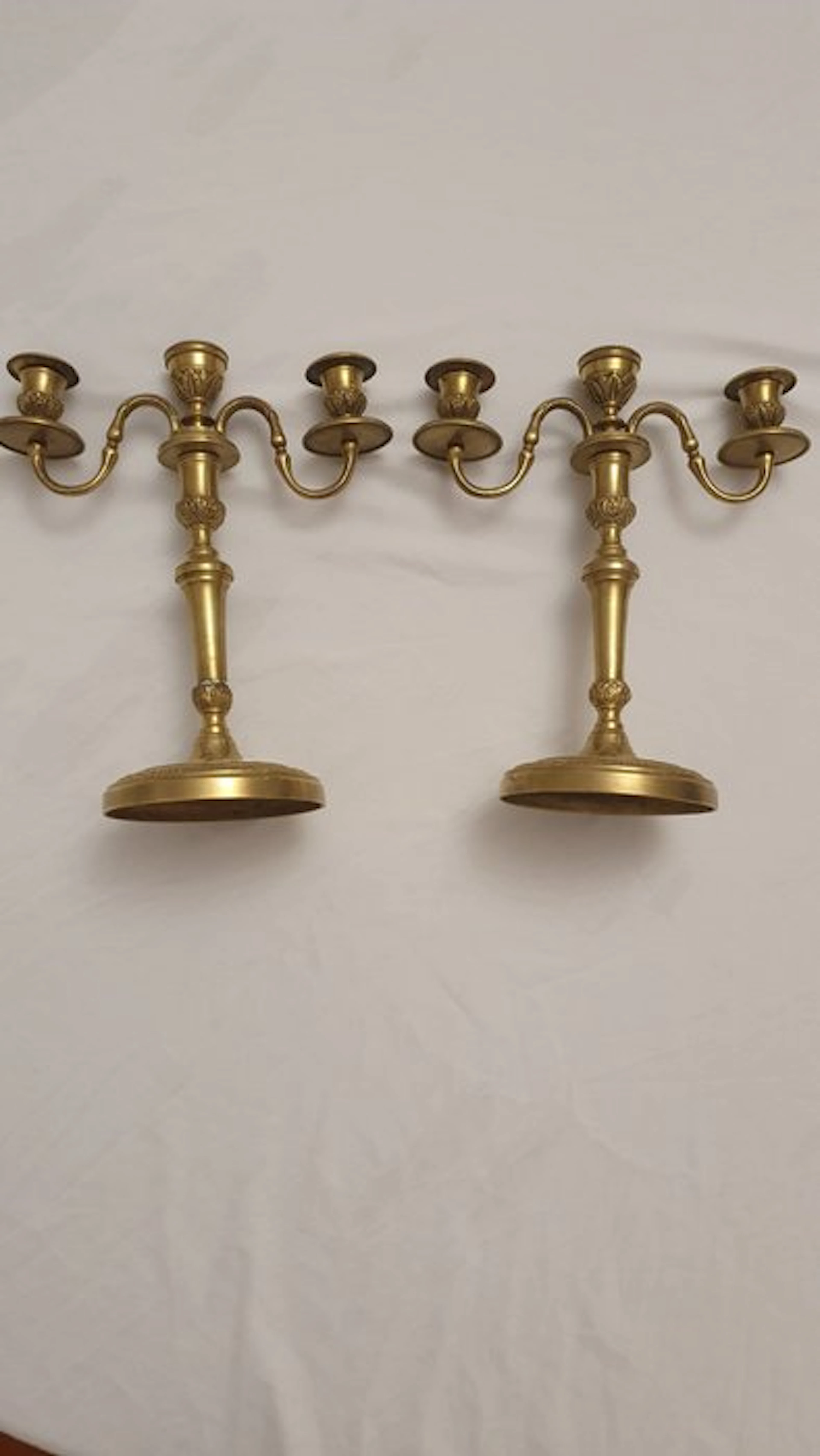 Candlestick - Gilt bronze