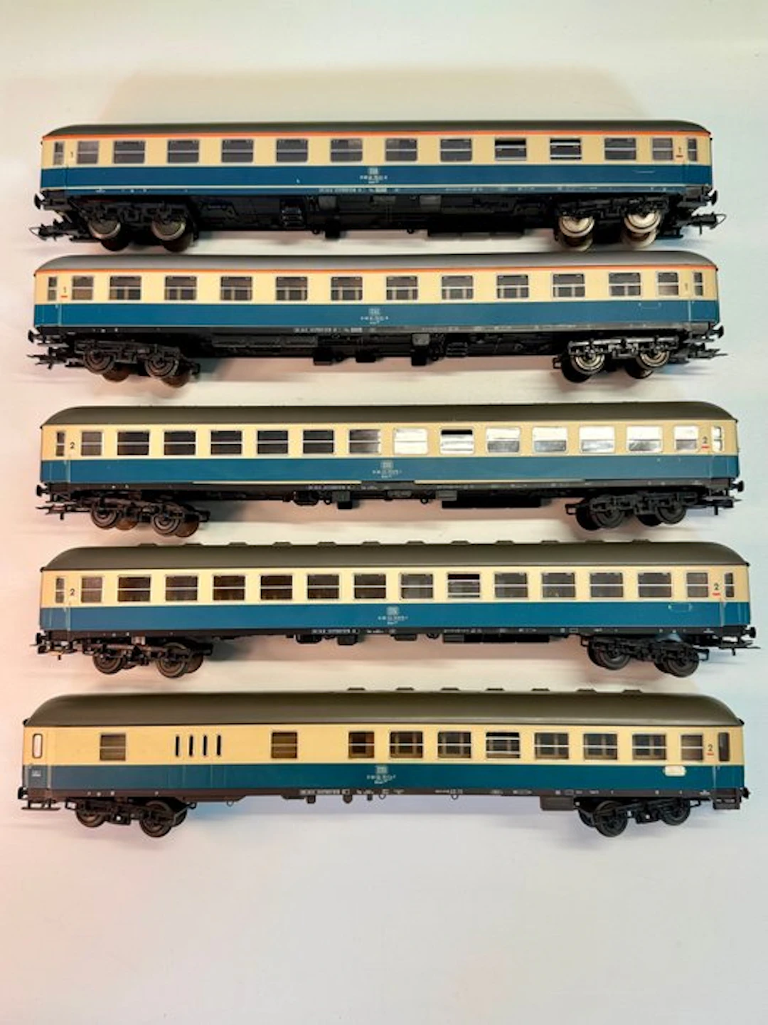 Röwa H0 - 3311 / 3312 / 3317 - Model train passenger carriage (5) - DB