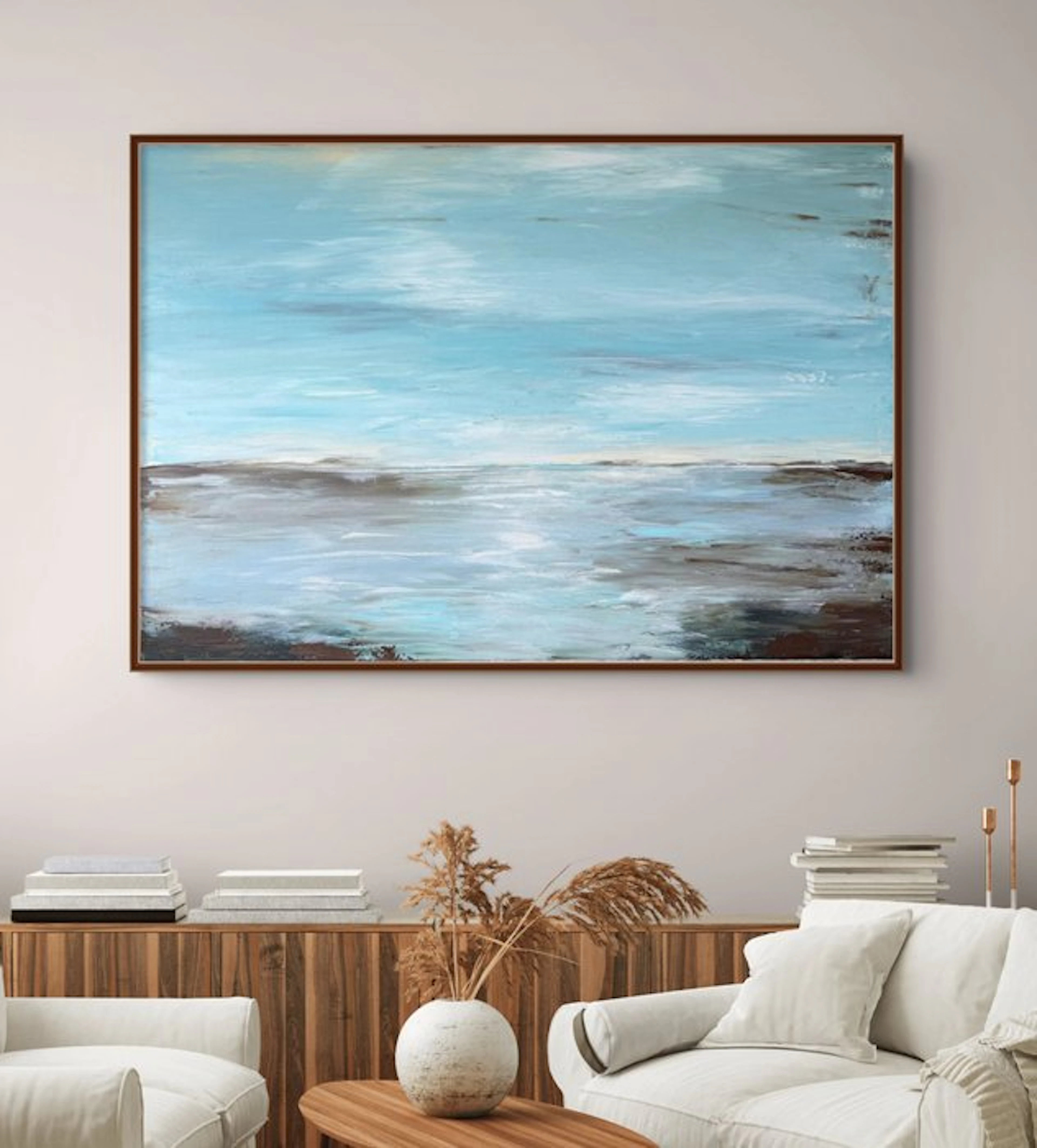 Irina Morisch - Calm and piece- XXL lanscape abstract artwork-