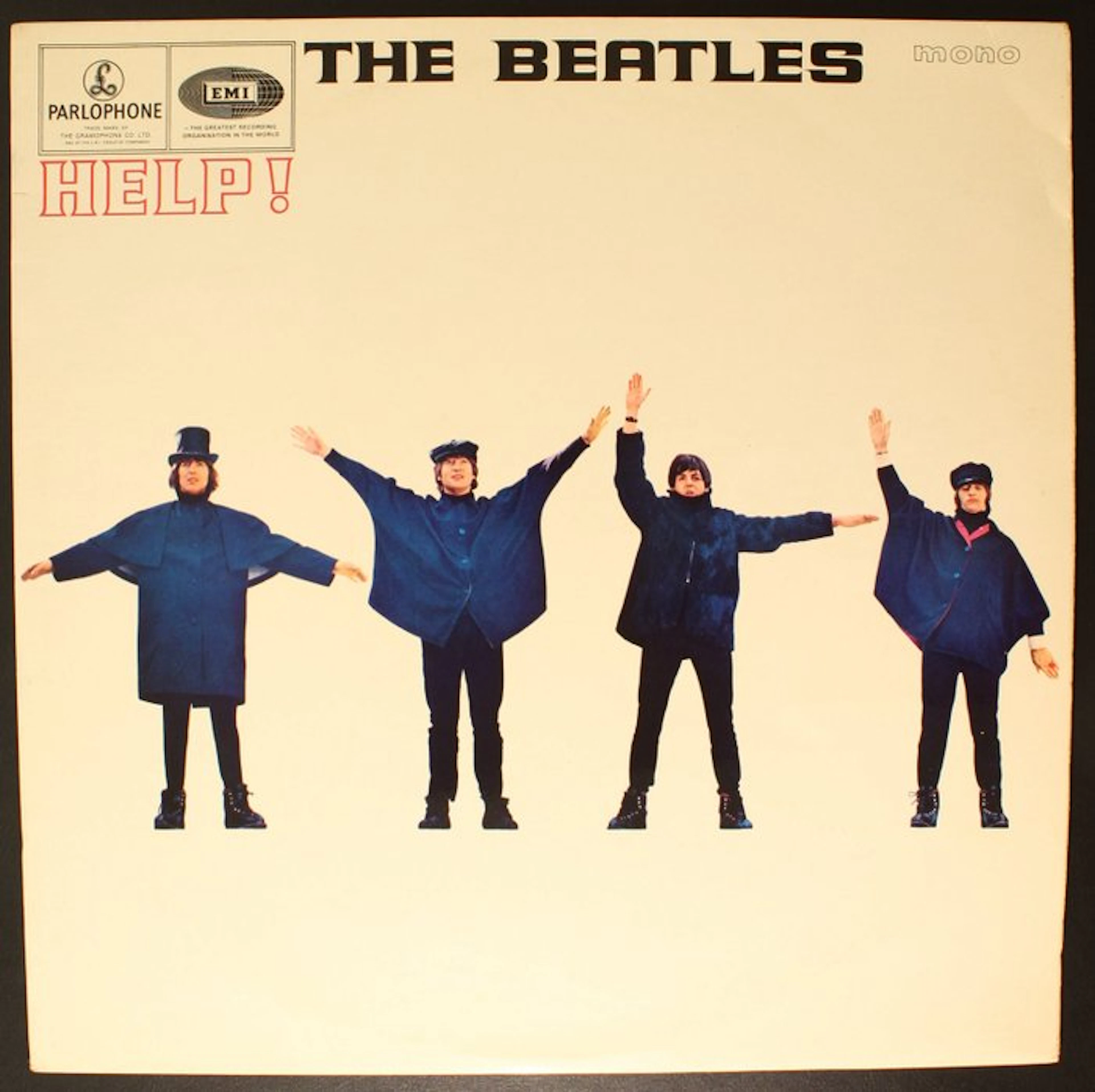 Beatles - Help! (UK) - 1st ''Lark Mus.'' - Excellent...