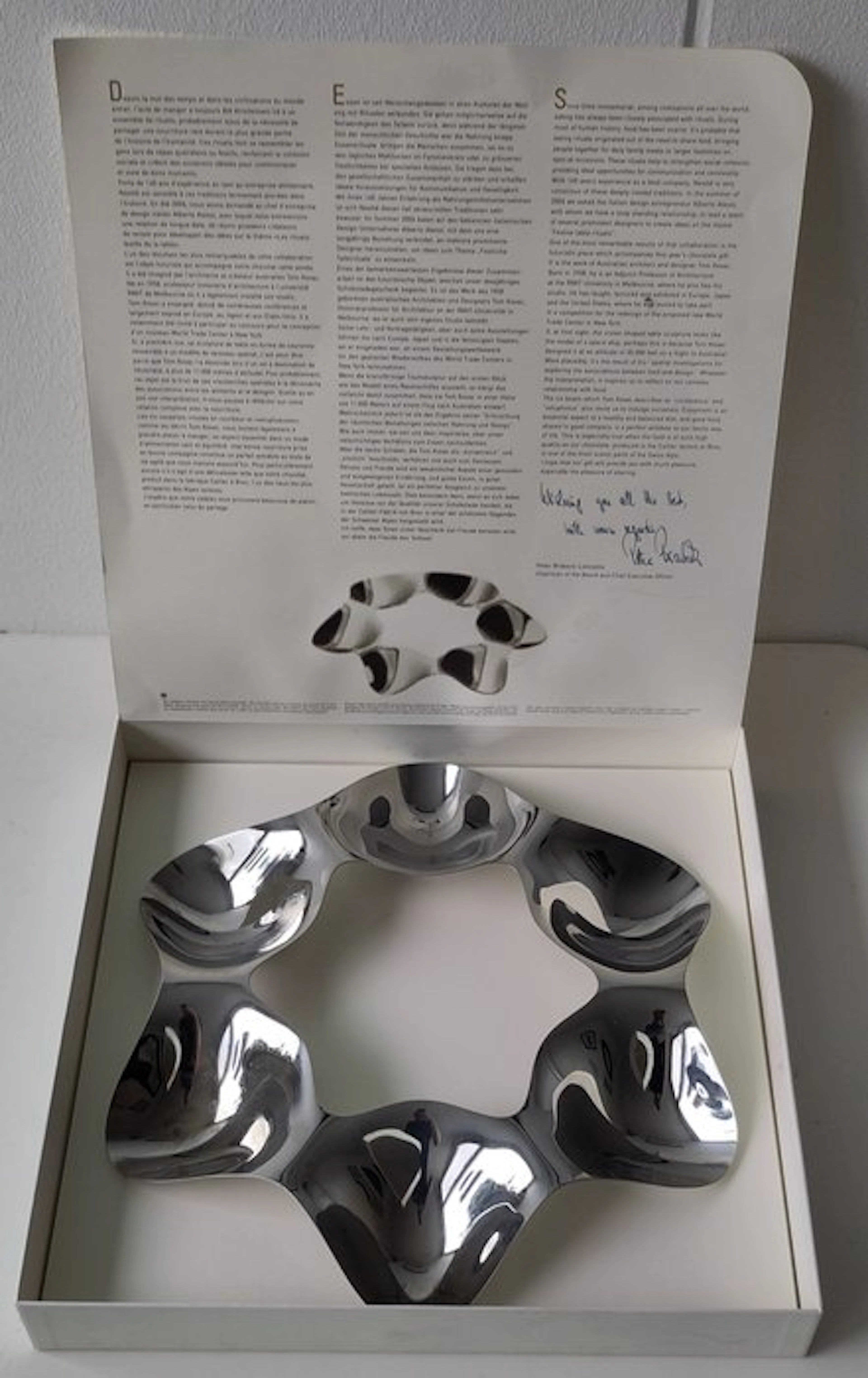 Alessi - Tom Kovac - Platter - Superstar (TK03) - Steel