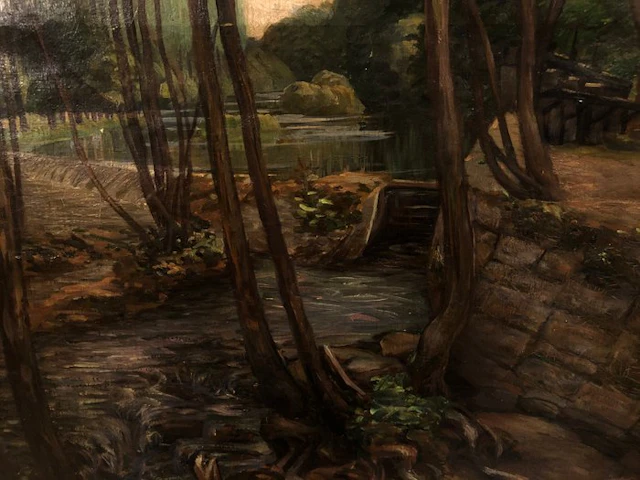 Léon Philippot (1885-1972) - The Weir
