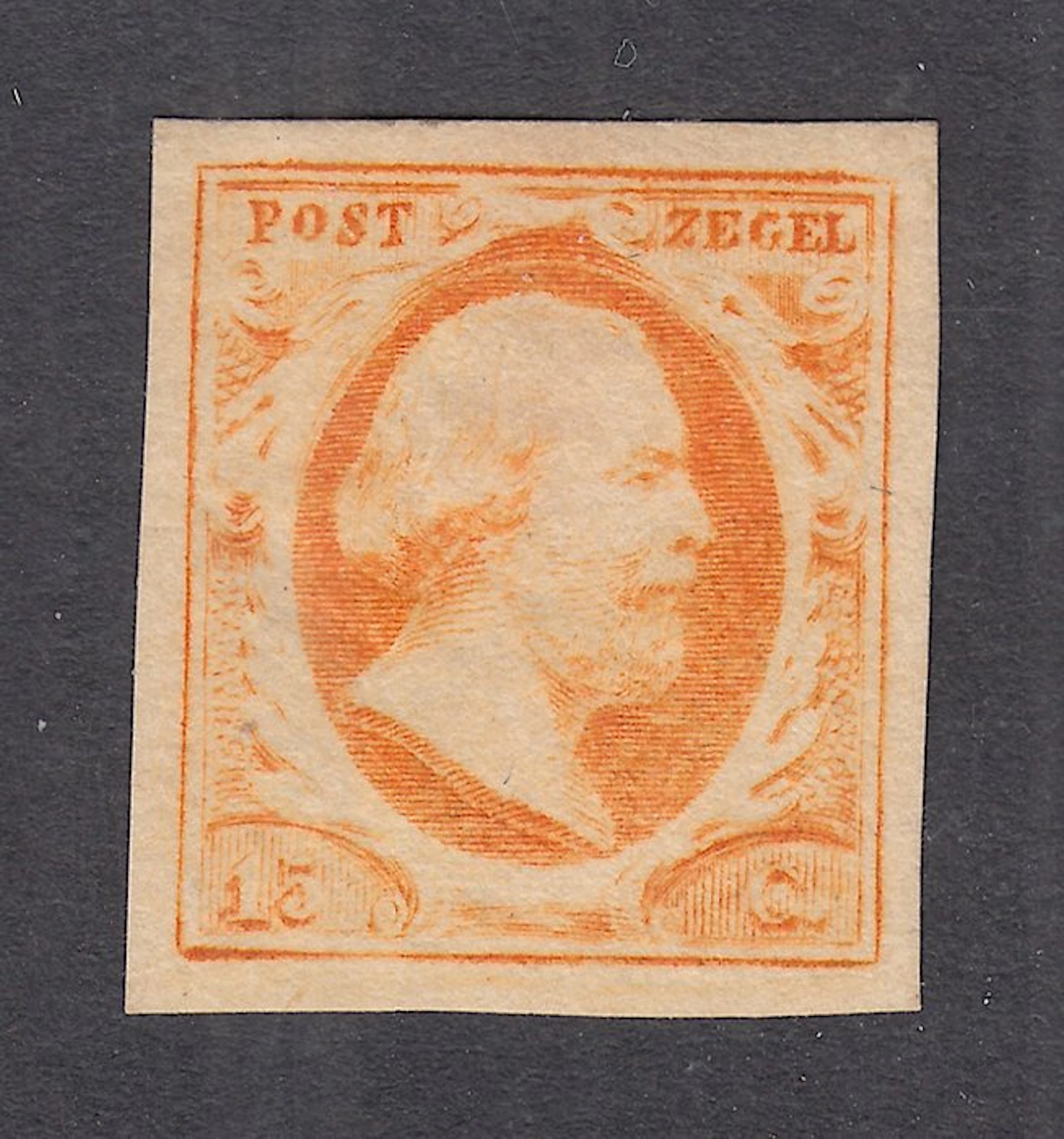 Netherlands 1852 - King William III - NVPH 3