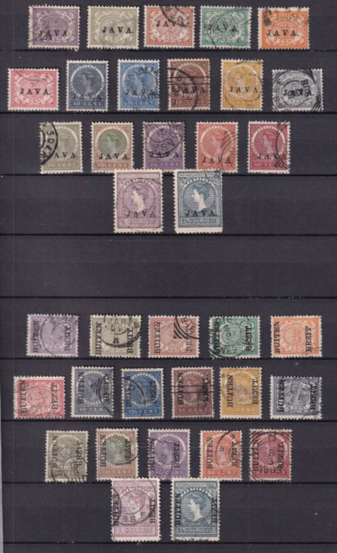 Dutch East Indies 1908/1938 - 4 better series