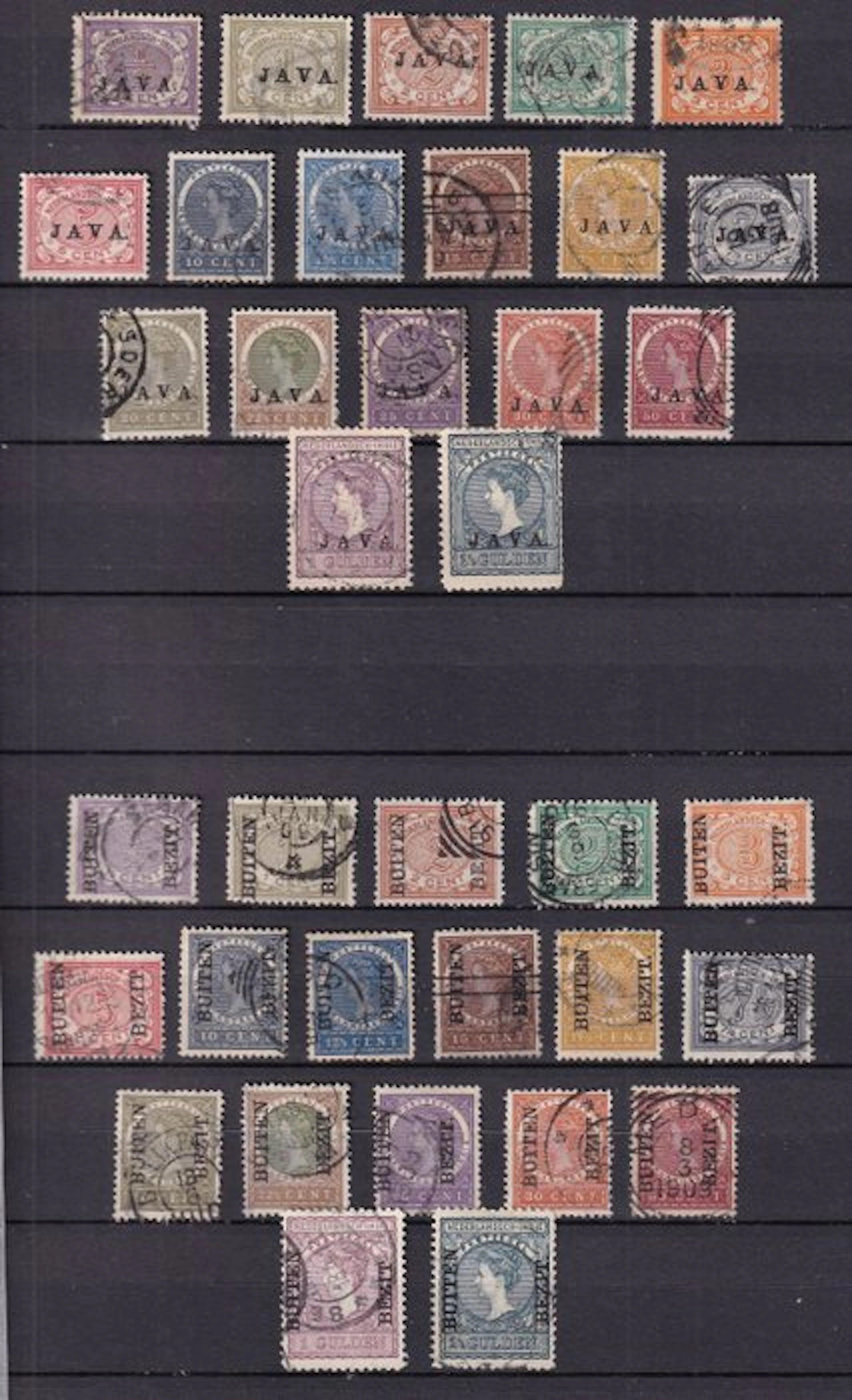 Dutch East Indies 1908/1938 - 4 better series