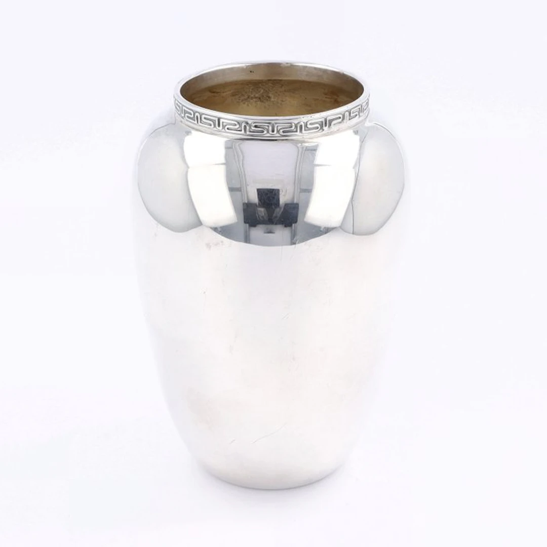 Josef Schmid (1930-1940) - Art Deco - Vase - .835 silver