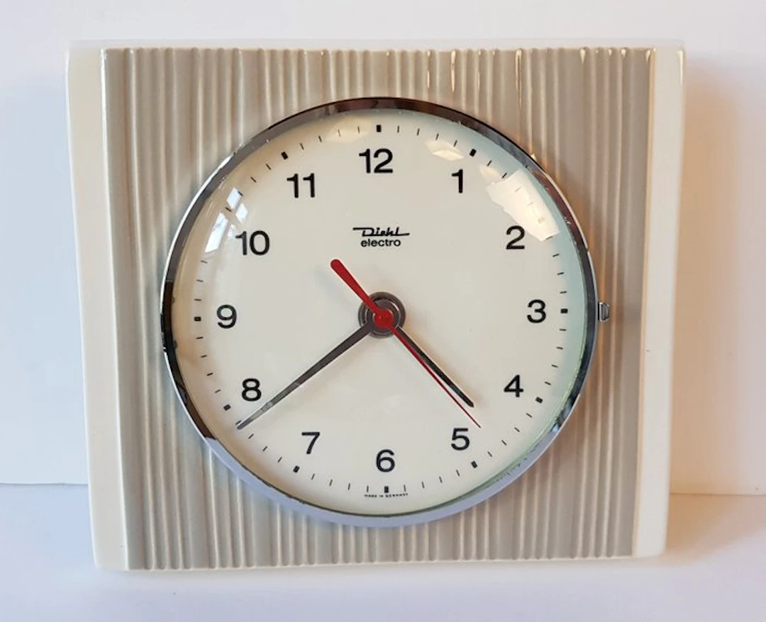 Wall clock - Diehl Electro Retro Ceramic
