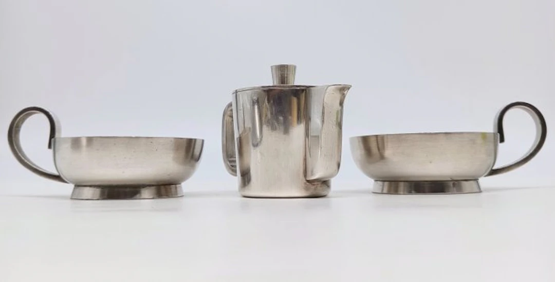 Krupp Milano - Creamer (3) - Silverplated, Metal - Gio Ponti for Krupp