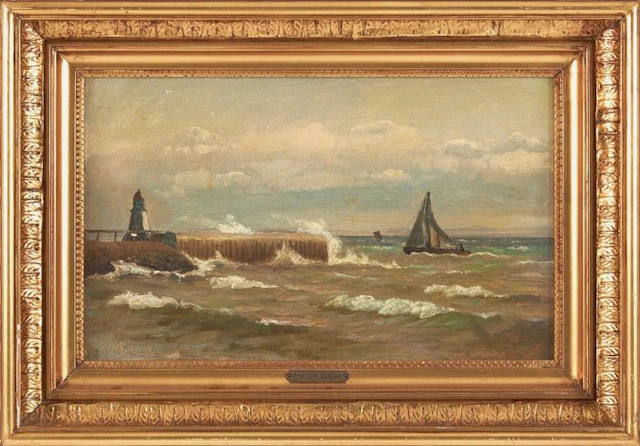 Christian Vigilius Blache (1838-1920) - Meerküsten...