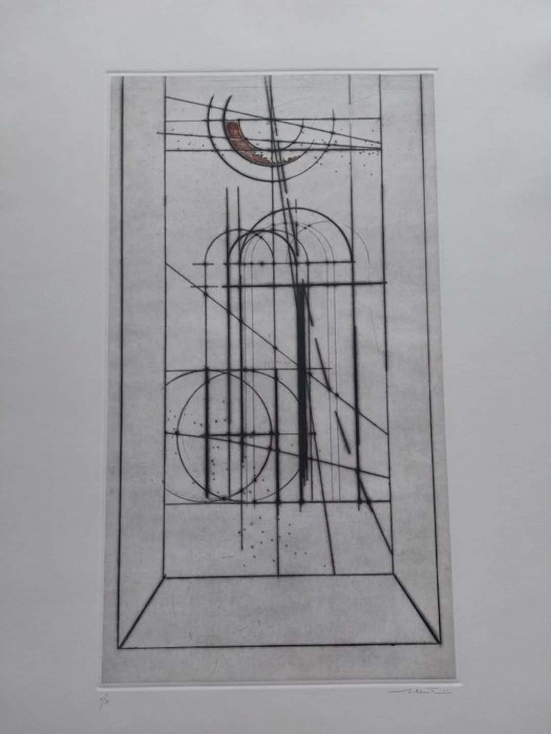 Walter Valentini (1928) - n.2 opere - Puntasecca del 1991...