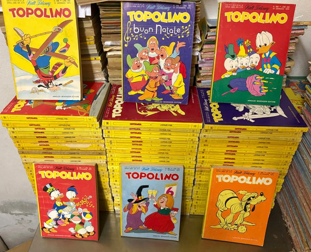 Topolino 901/999 - Lotto di 85 libretti - 85 Comic - First edition