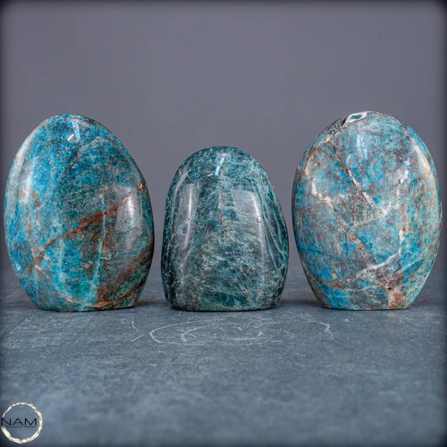 Exclusive apatite freeform set – Three powerful...