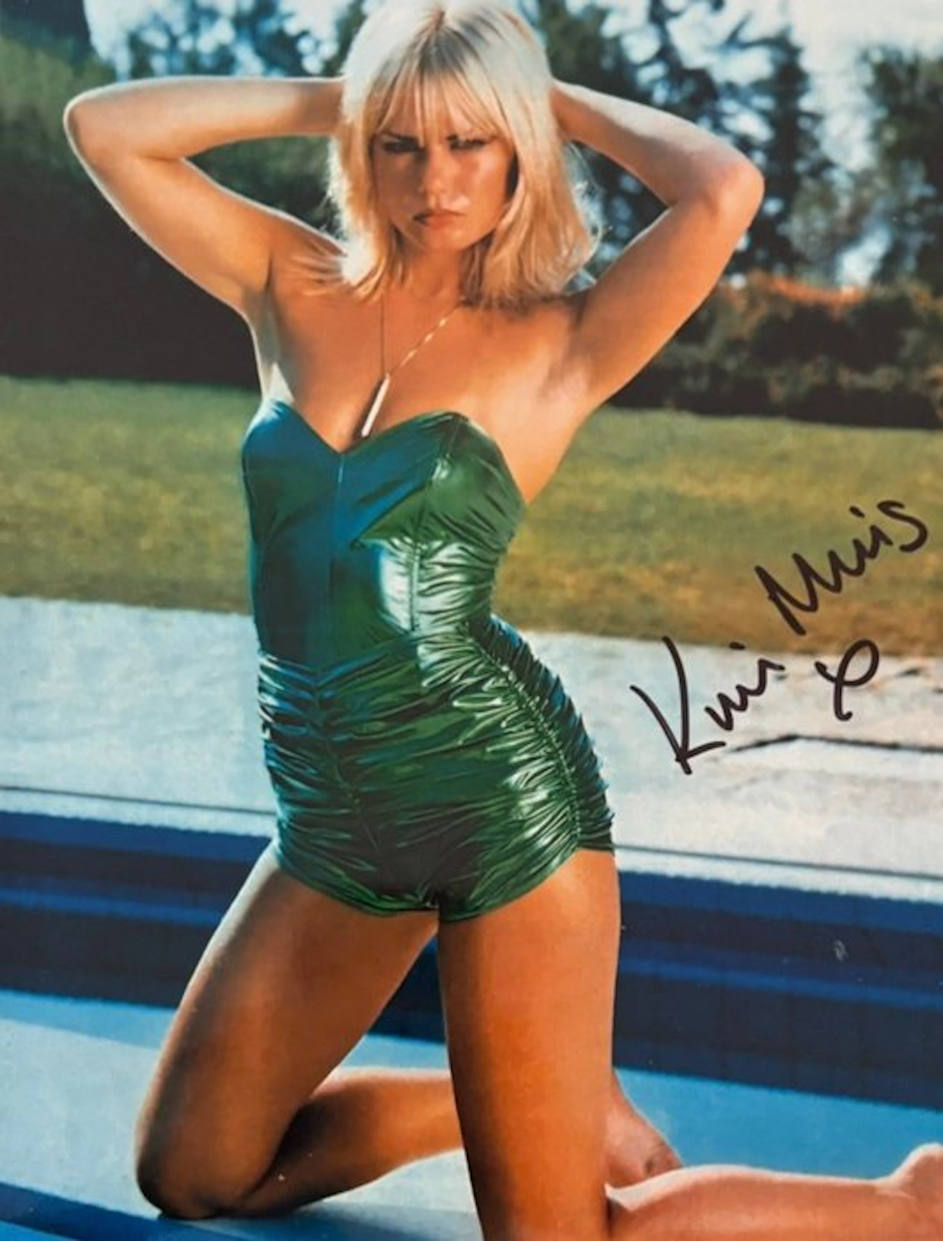 Kim Mills - James Bond For Your Eyes Only — Signed still...