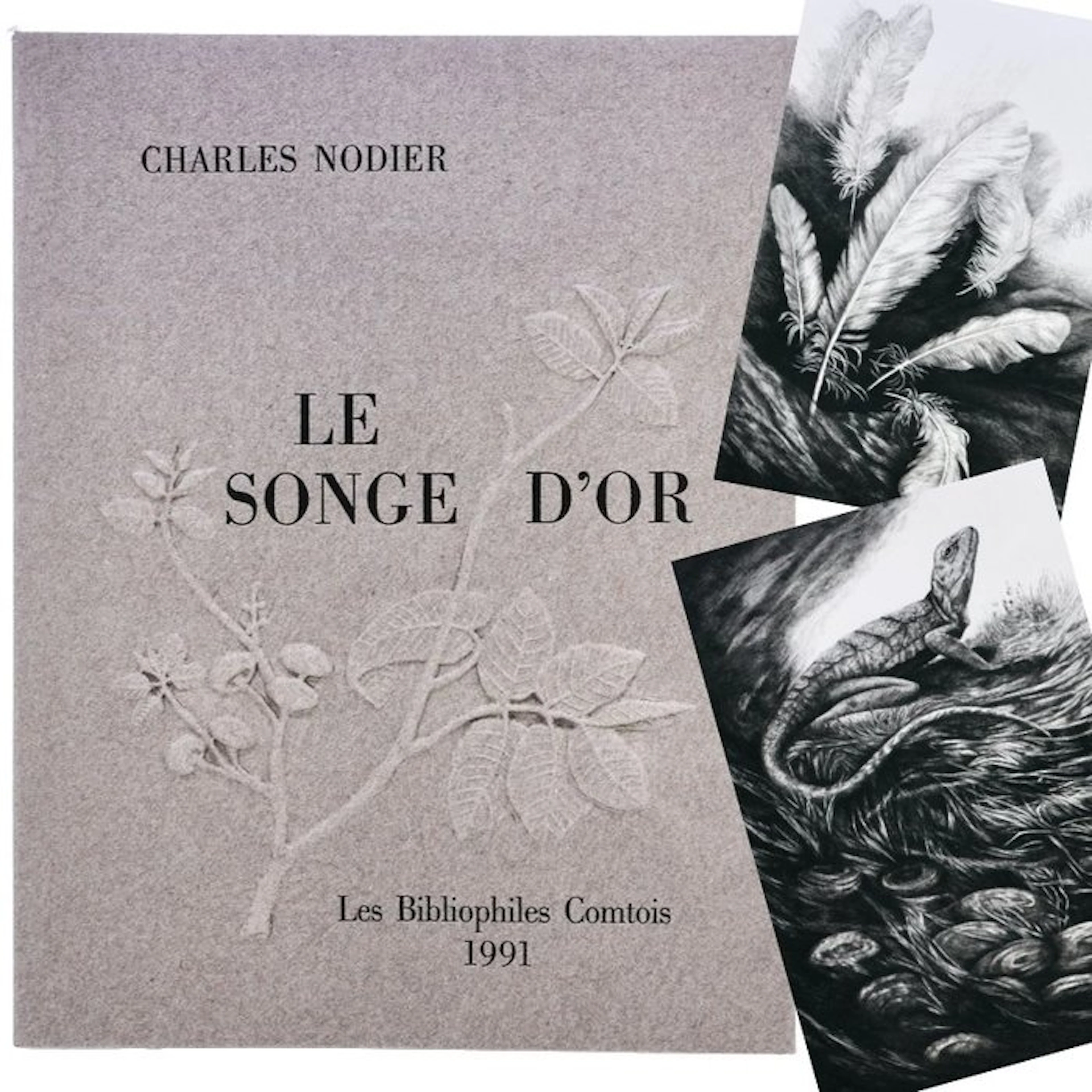 Charles NODIER / Hélène NUÉ - Le Songe d’or [9 burins...