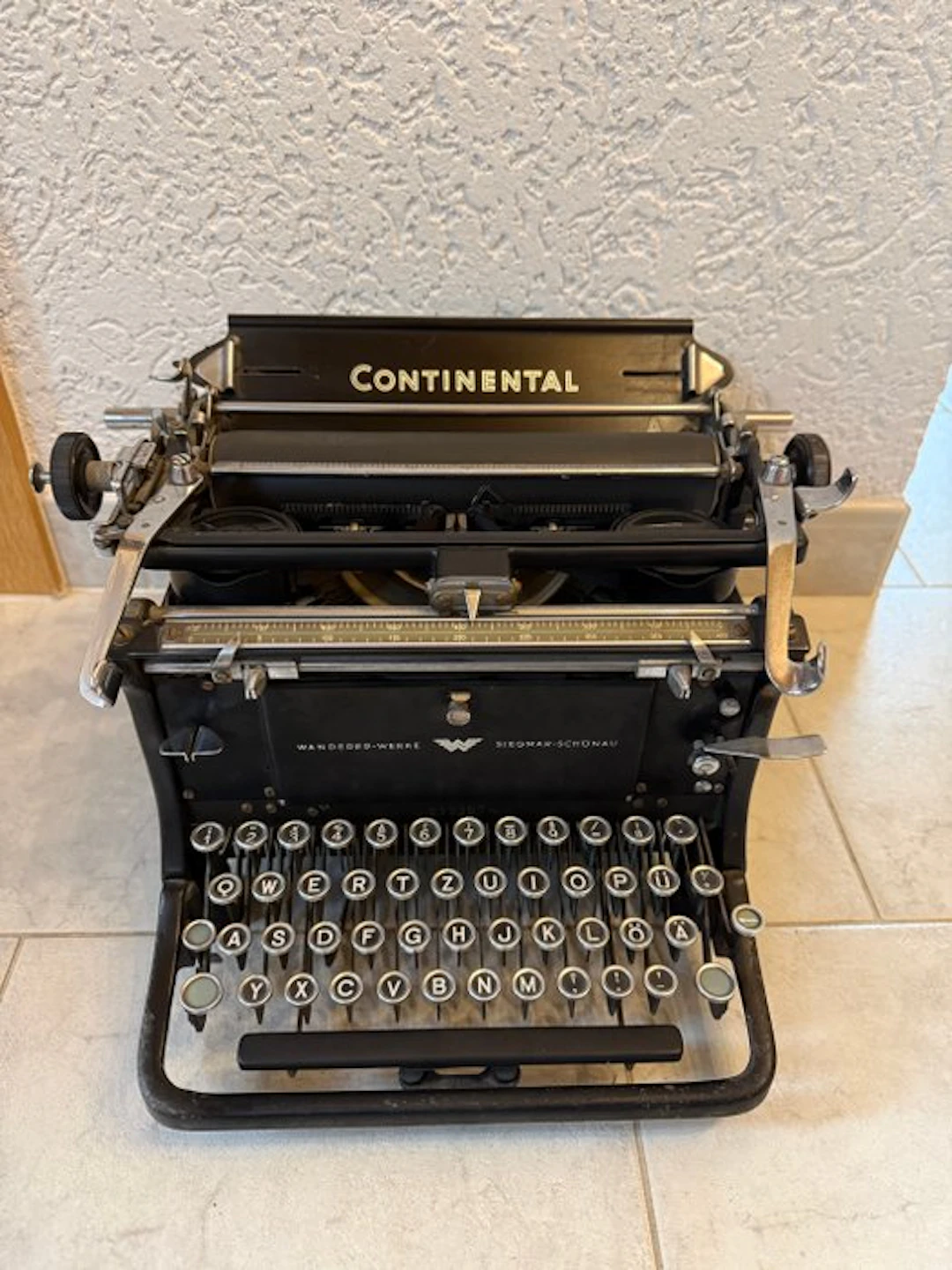 Continental Standard typewriter - Wanderer Werke - Typewriter - 1930-1940