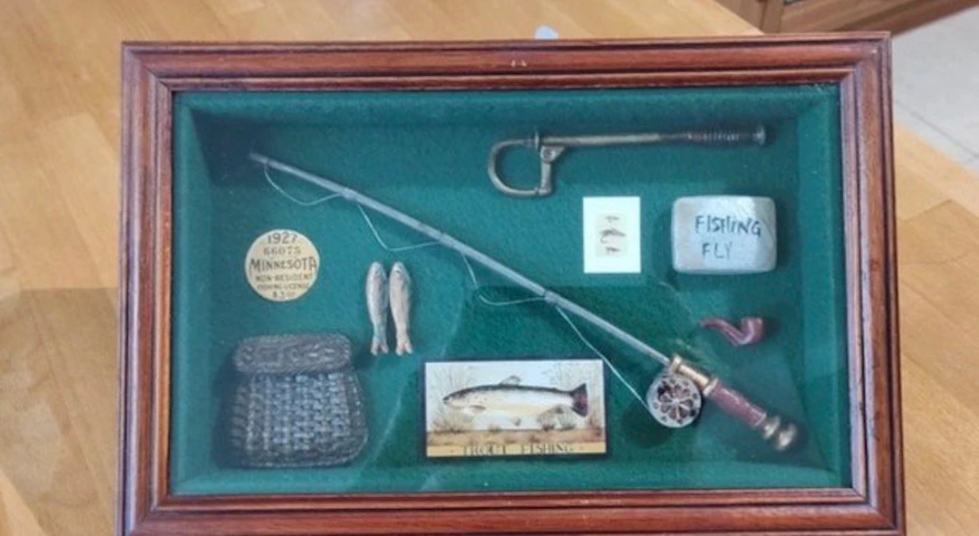 pesca, shadowbox box - 1927