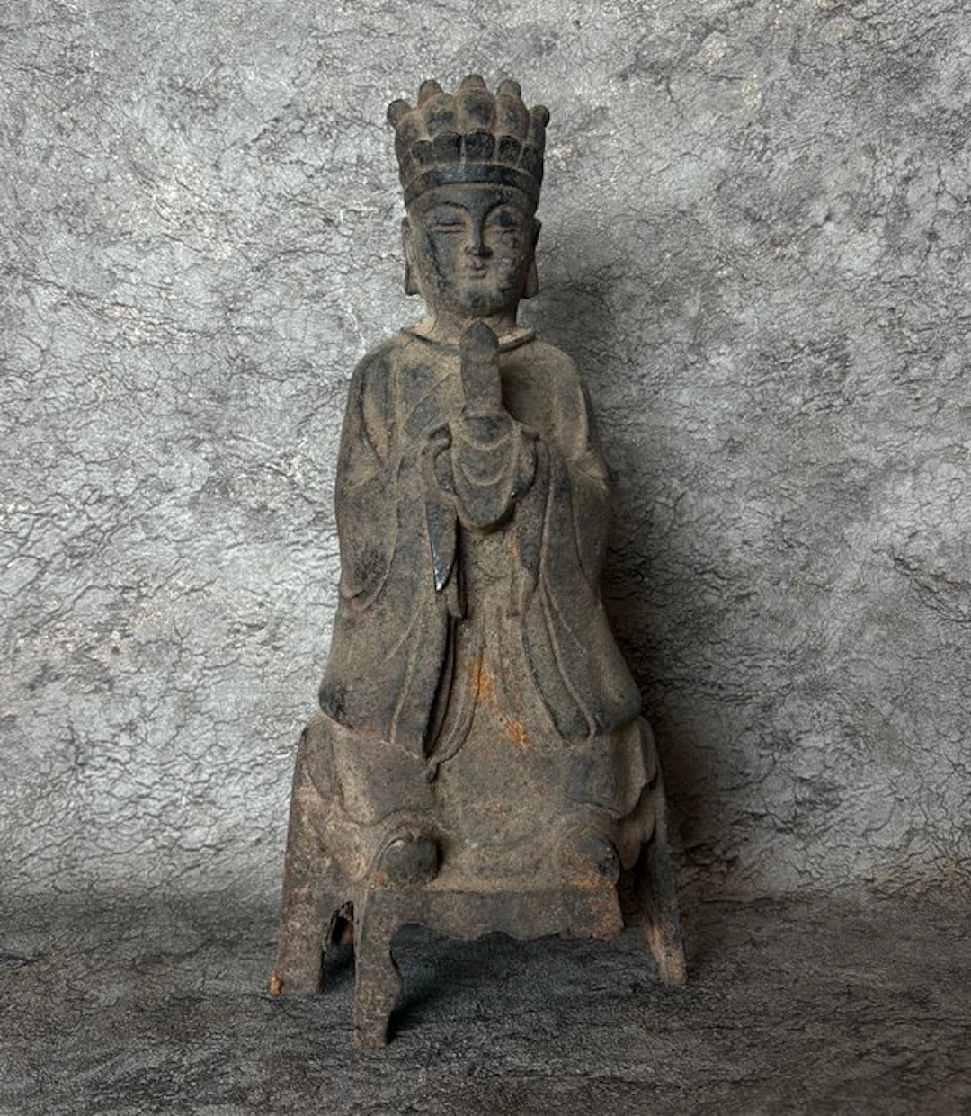 Guan Yin - cast iron - Asia