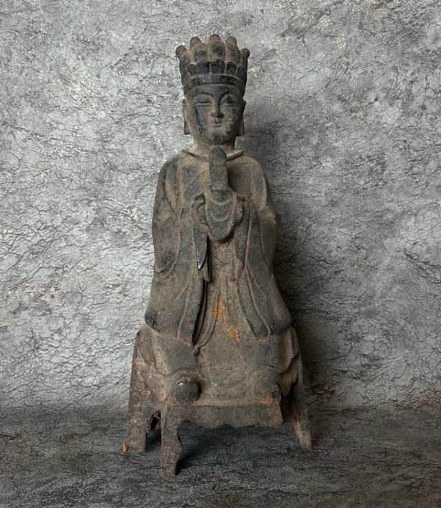 Guan Yin - cast iron - Asia