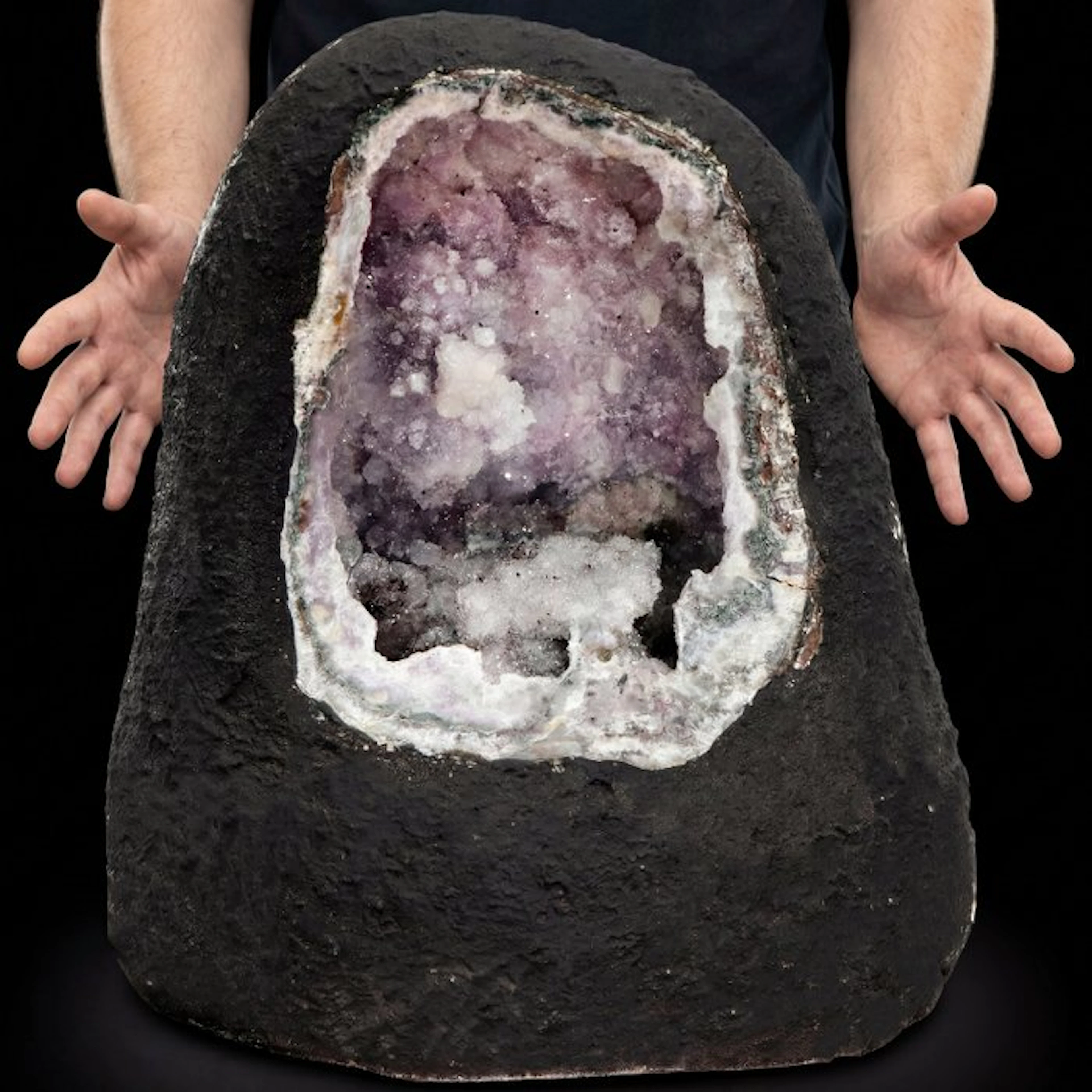Top Quality - Amethyst - 34x27x24 cm - Geode- 17.2 kg