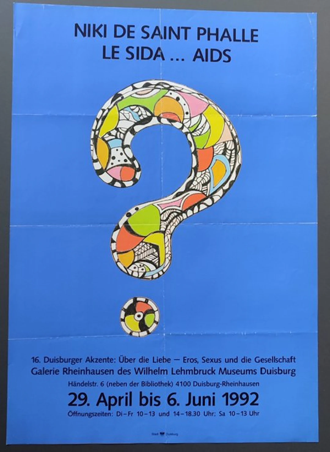 Niki de Saint Phalle (after) - LE SIDA ... AIDS - 1990s